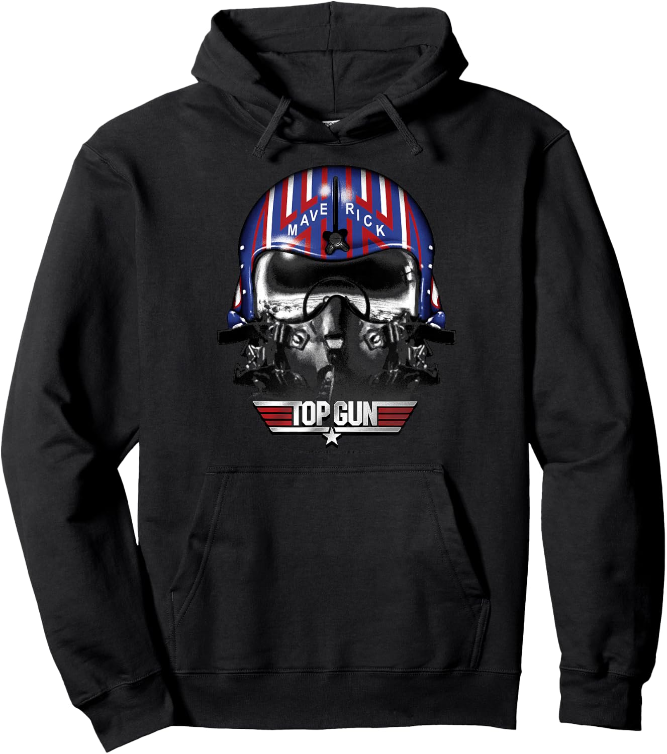 Top Gun Maverick Helmet Hoodie - Hoodie | Black