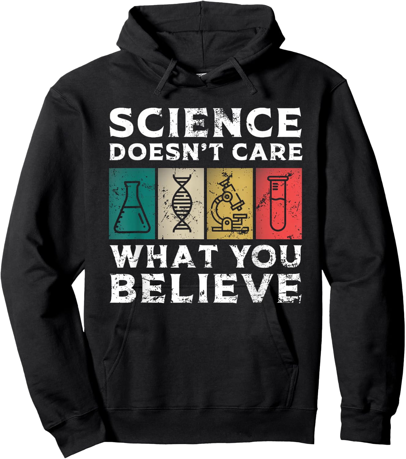 Cool Science Art Women Scientist Science Lovers Hoodie - Hoodie | Black
