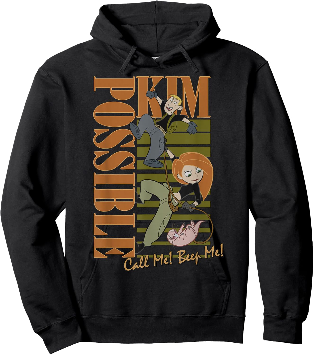 Disney Kim Possible Group Shot Poster Hoodie - Hoodie | Black