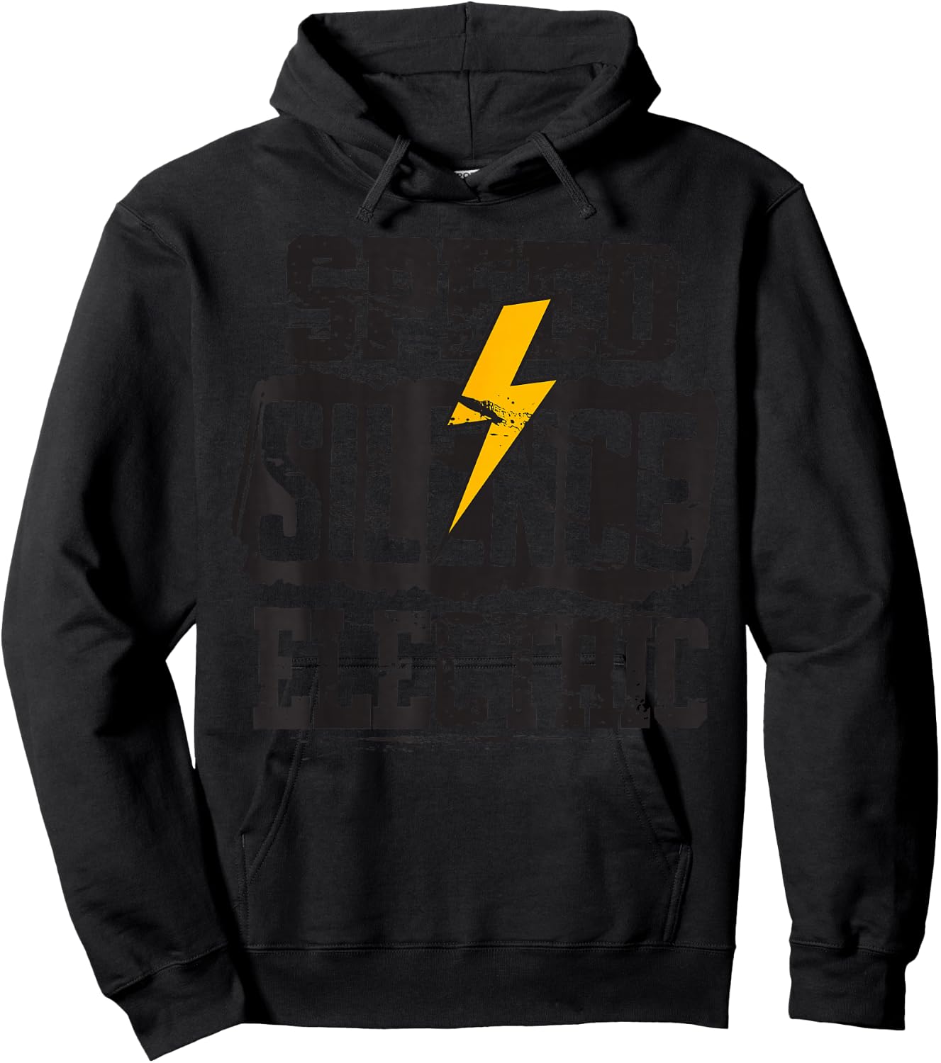 Speed Silence Electric E Cars Driver EV Electric Car Hoodie - Hoodie | Black