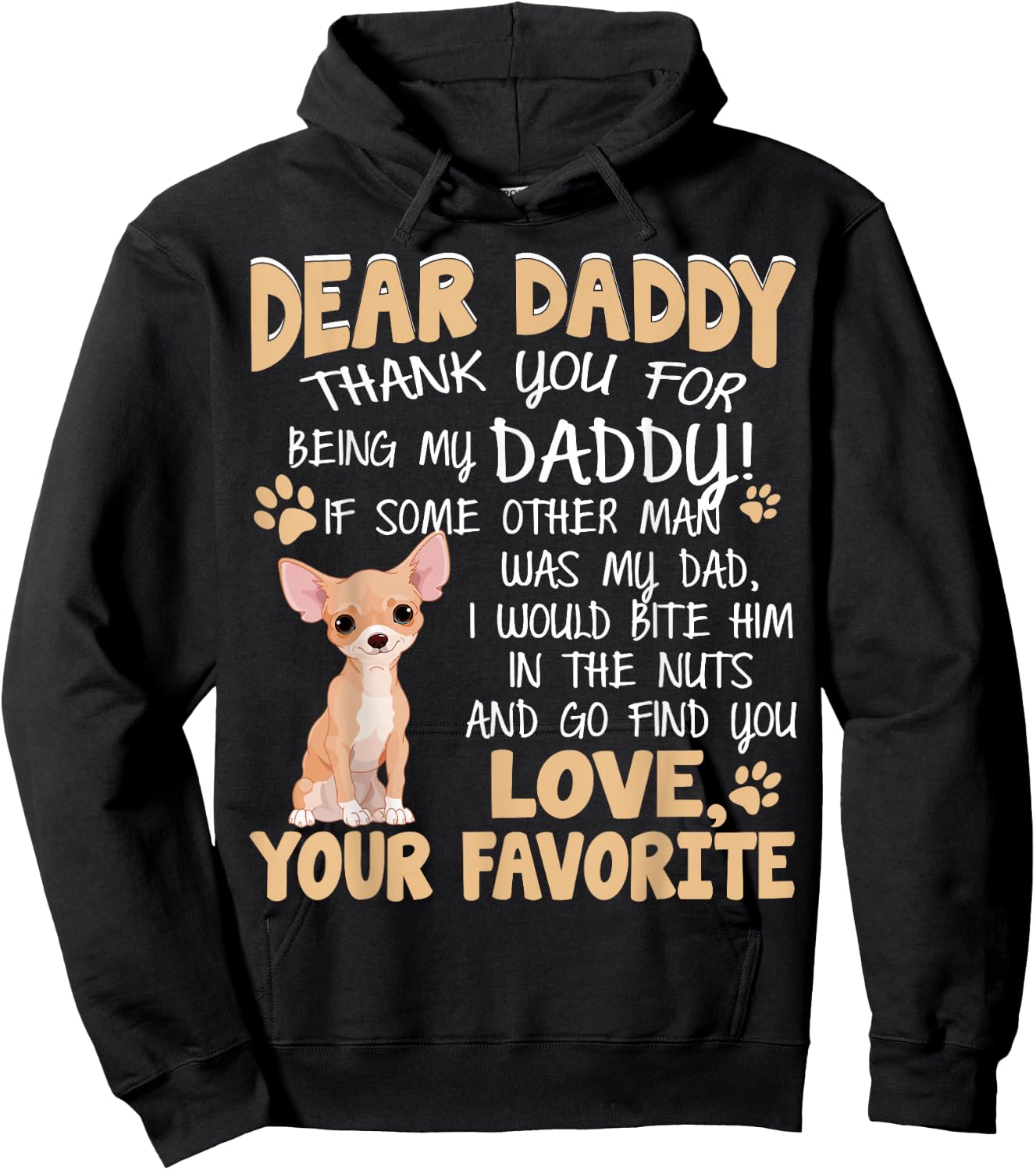 Chihuahua Shirt ,Funny For Chihuahua Lovers gift Hoodie - Hoodie | Black