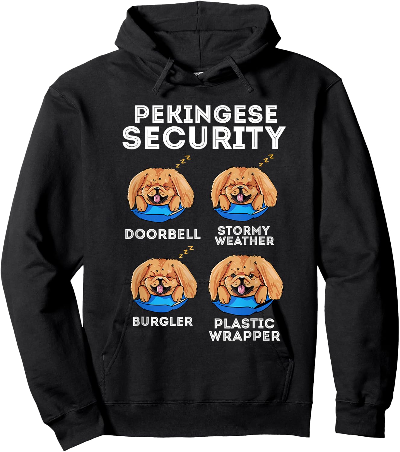 Pekingese Dog Owner Gift - I Love My Pekingese Dog Hoodie - Hoodie | Black