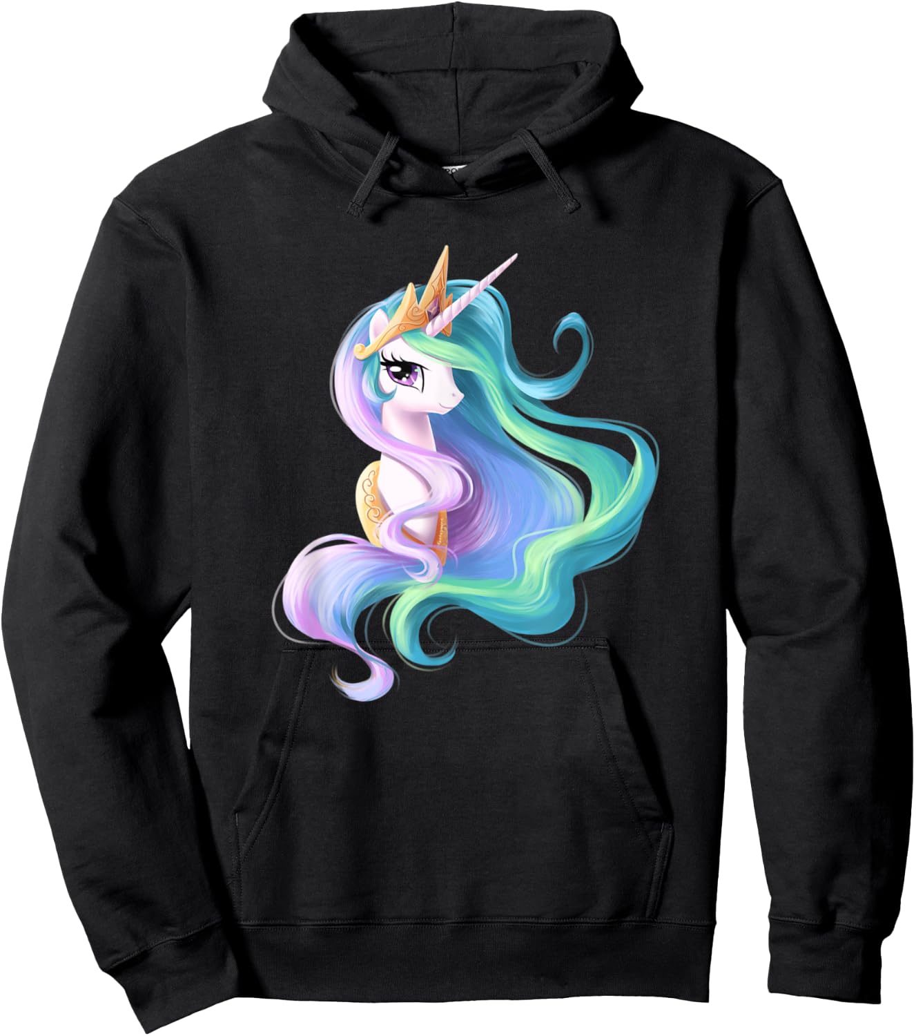 Princess Celestia Unicorn Perfect Unicorn Gift Hoodie - Hoodie | Black