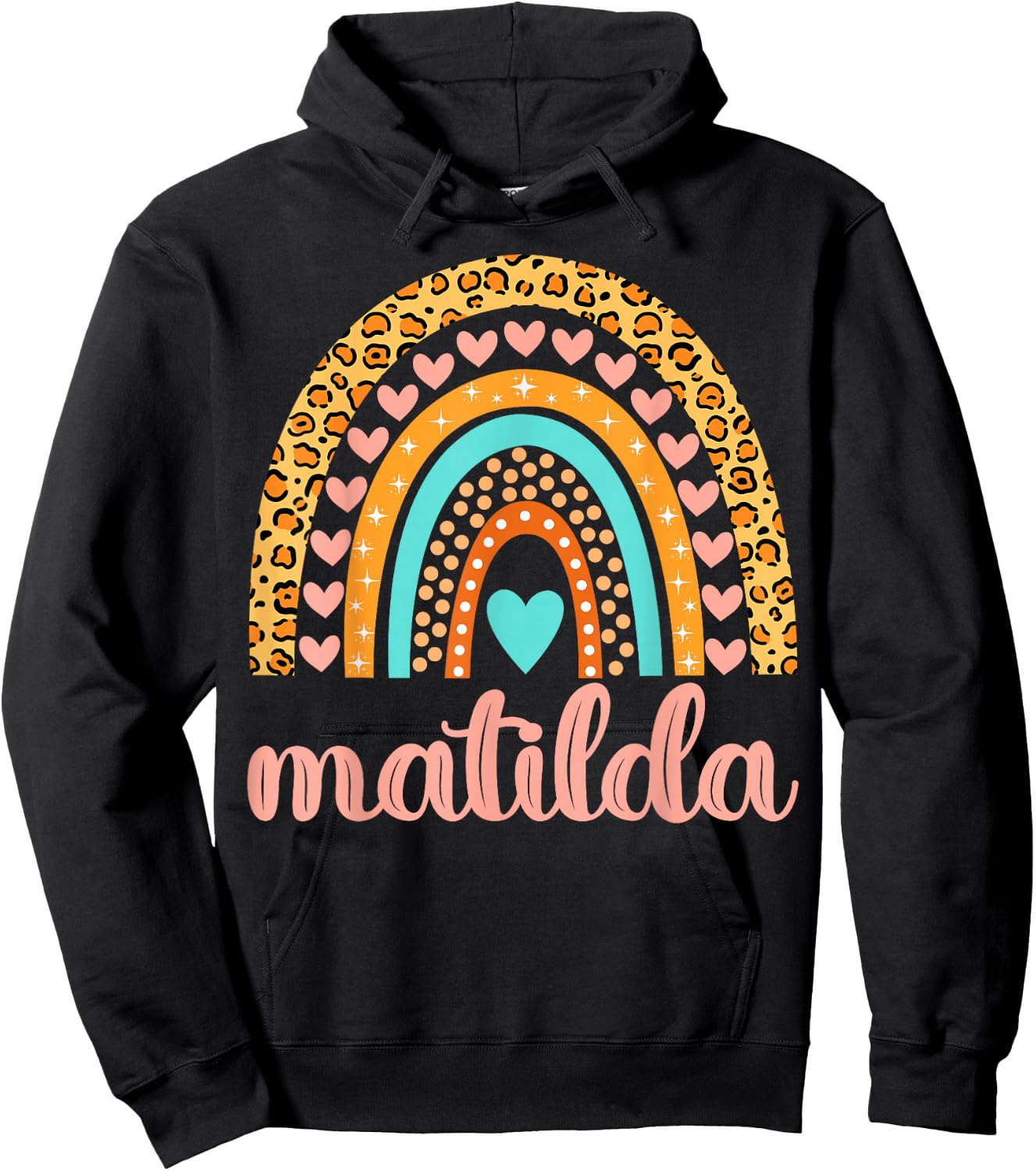 Matilda Matilda Name Birthday Shirt Gift Hoodie - Hoodie | Black