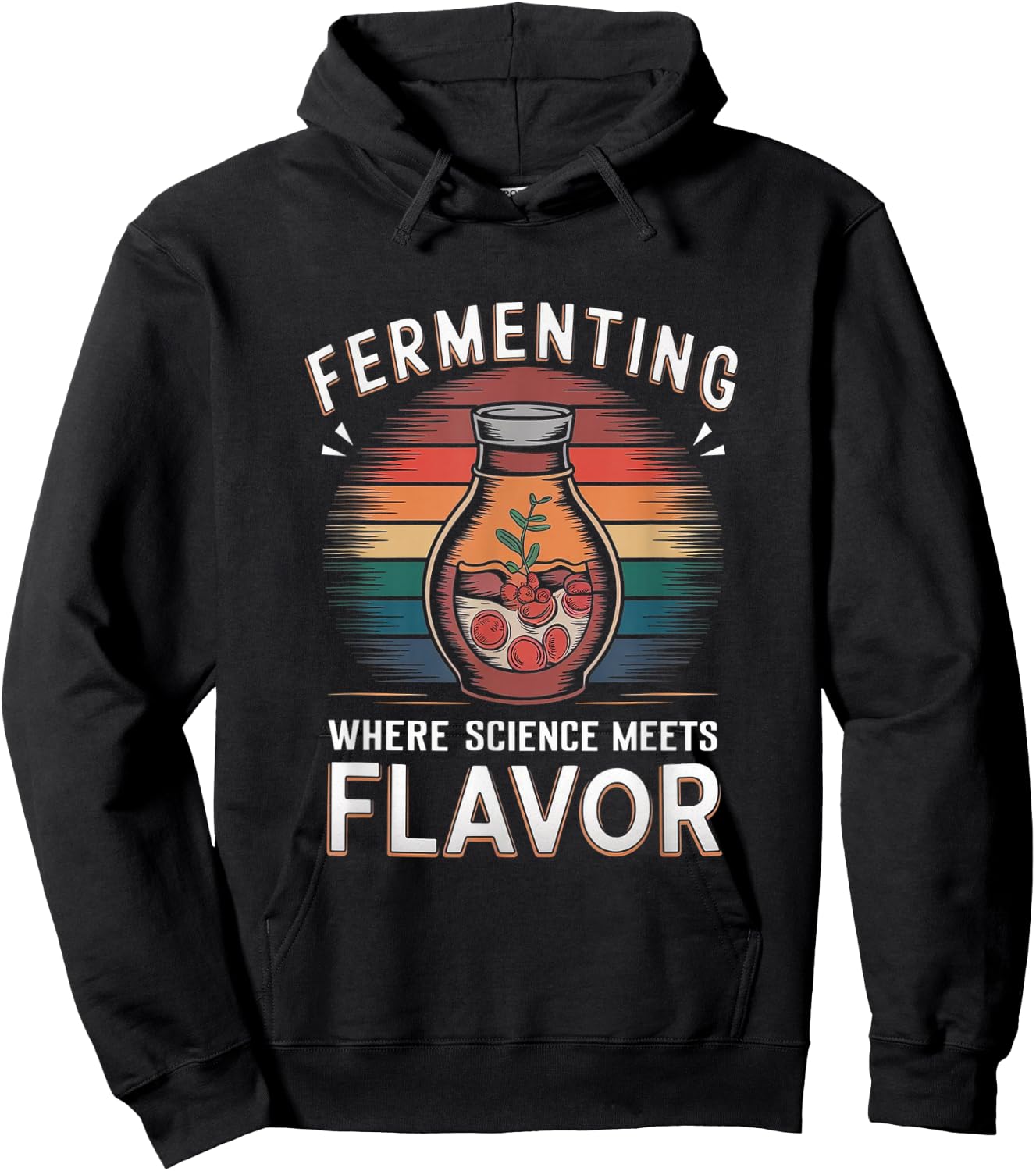 Funny Fermenting Fermentation Hoodie - Hoodie | Black