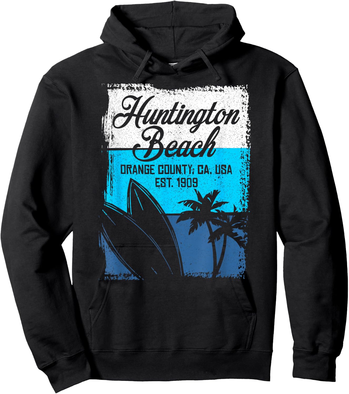 Cool Huntington Beach 2019 Surfing Competitions Men Women Kids Hoodie - Hoodie | Black