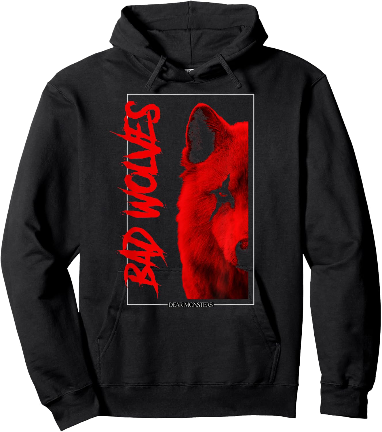 Bad Wolves – Dear Monsters Album Hoodie - Hoodie | Black