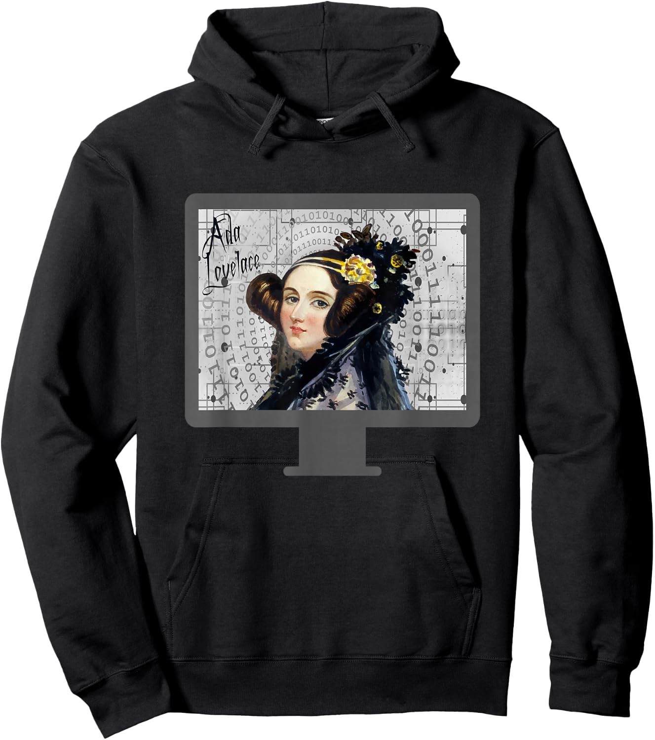 Ada Lovelace Mother of Computing Hoodie - Hoodie | Black
