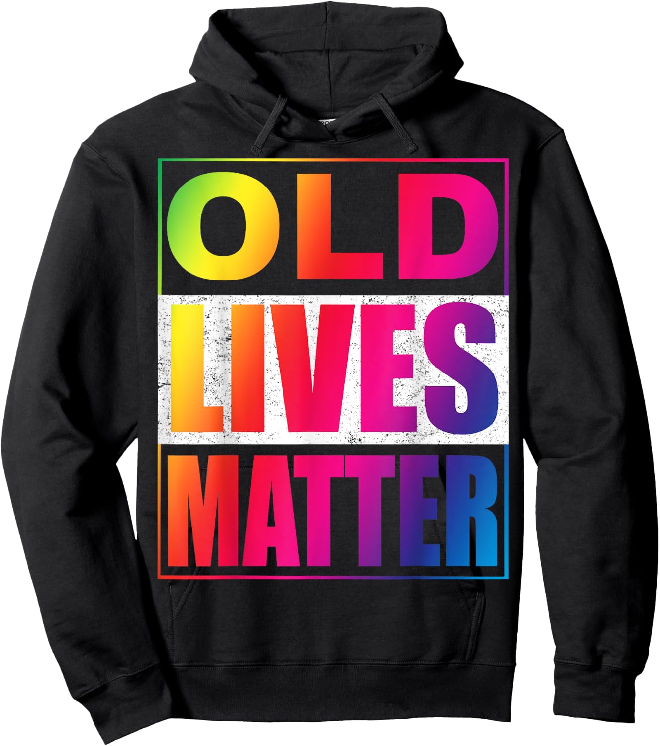 Old Lives Matter Funny Birthday Gift Shirt , Women Hoodie - Hoodie | Black