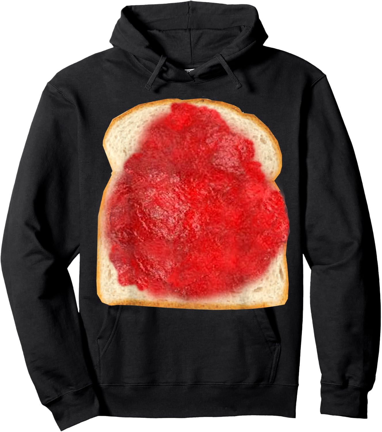 Jelly on Bread Costume Hoodie - Hoodie | Black
