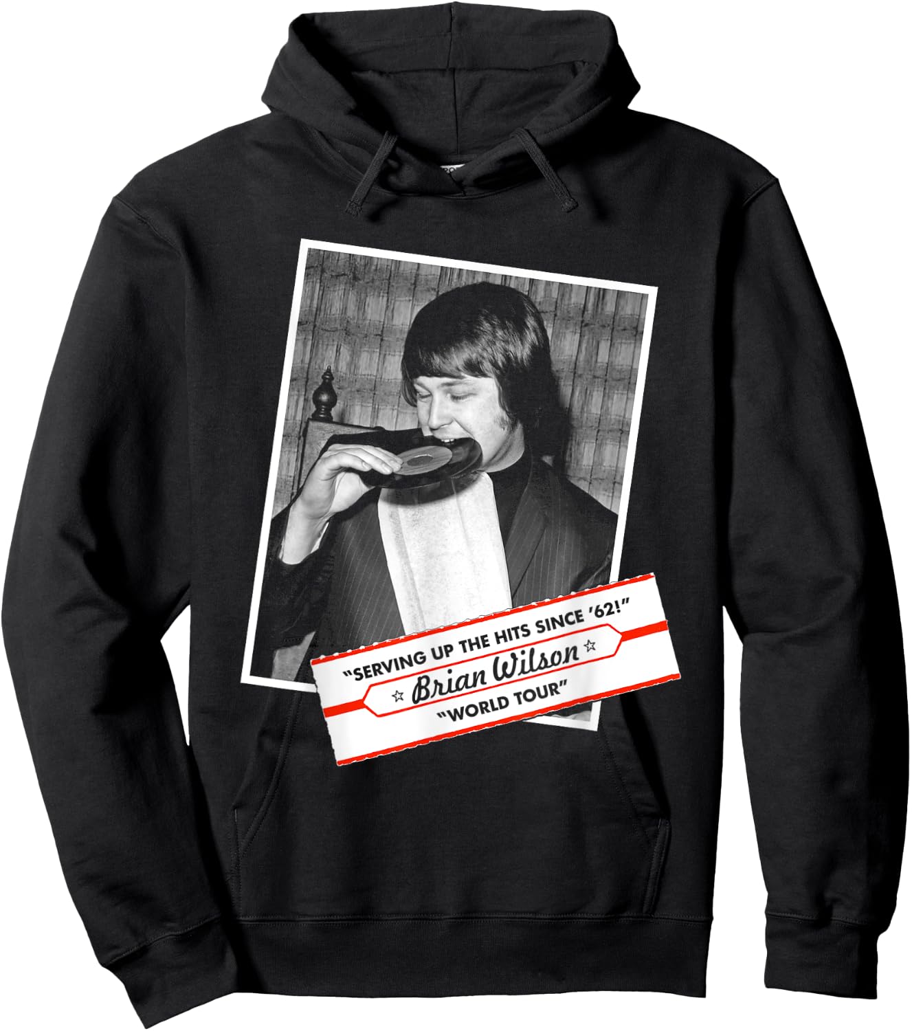 Brian Wilson – Serving Up Hits Hoodie - Hoodie | Black