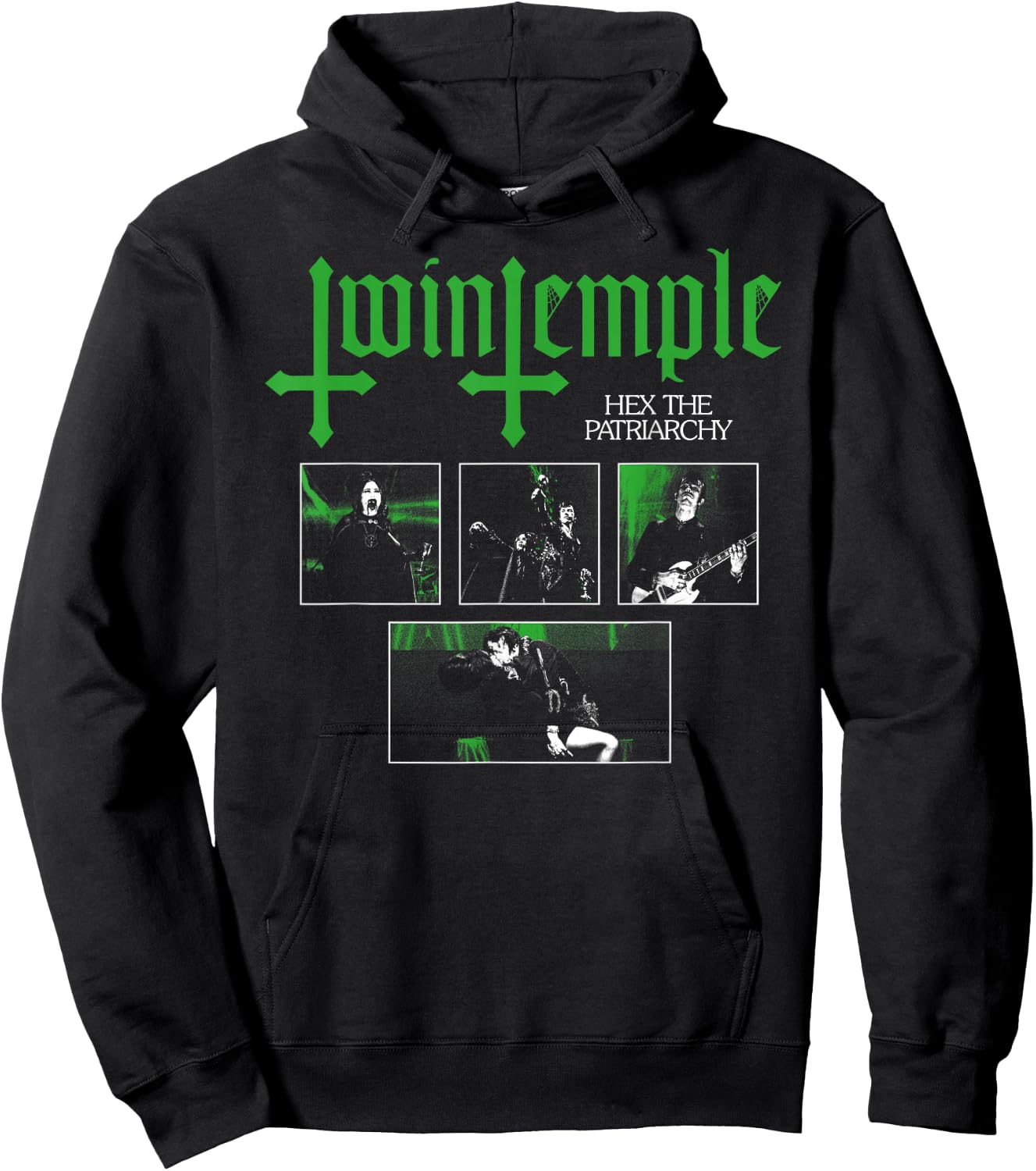 Twin Temple Hex The Patriarchy Hoodie - Hoodie | Black