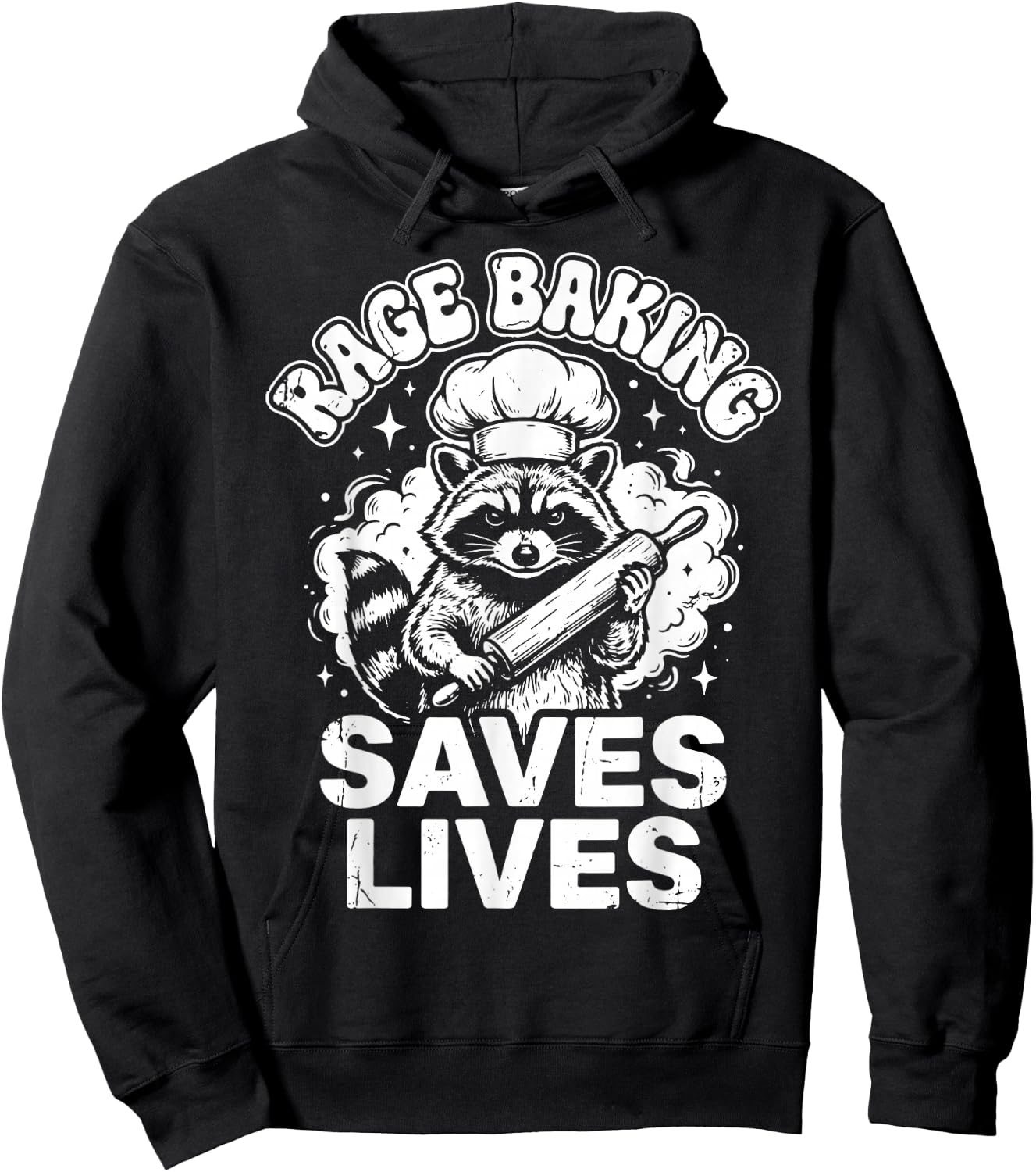 Rage Baking Saves Lives Hoodie - Hoodie | Black