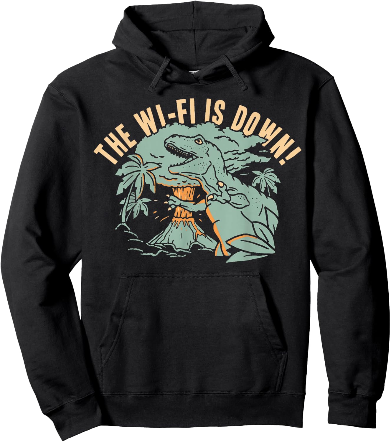 The Wi-Fi Is Down! For Women Boys Girls Funny Hoodie - Hoodie | Black