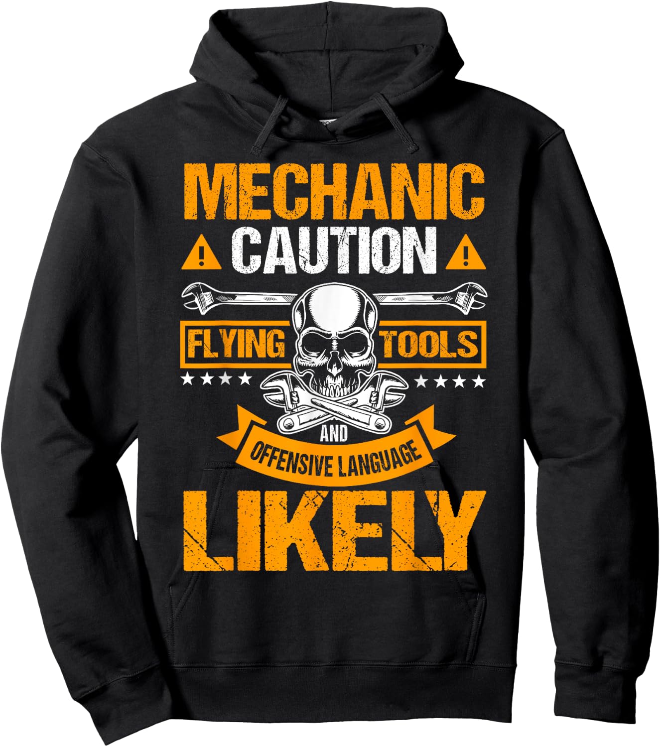 Auto Mechanic Automotive Technician Mech Serviceman Repair Hoodie - Hoodie | Black