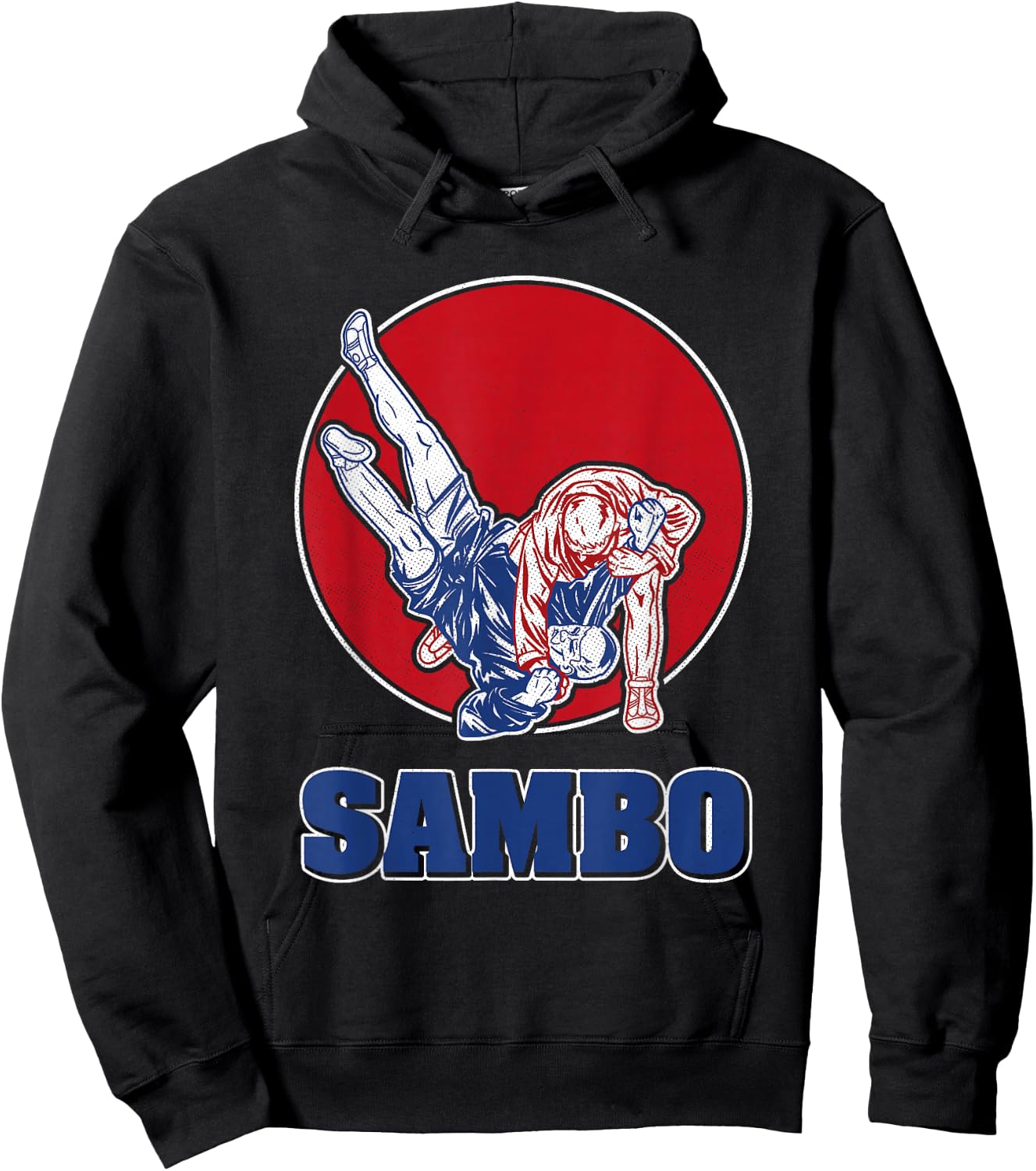 Sambo Wrestling Martial Arts Russia Soviet Union Martial Arts Hoodie - Hoodie | Black