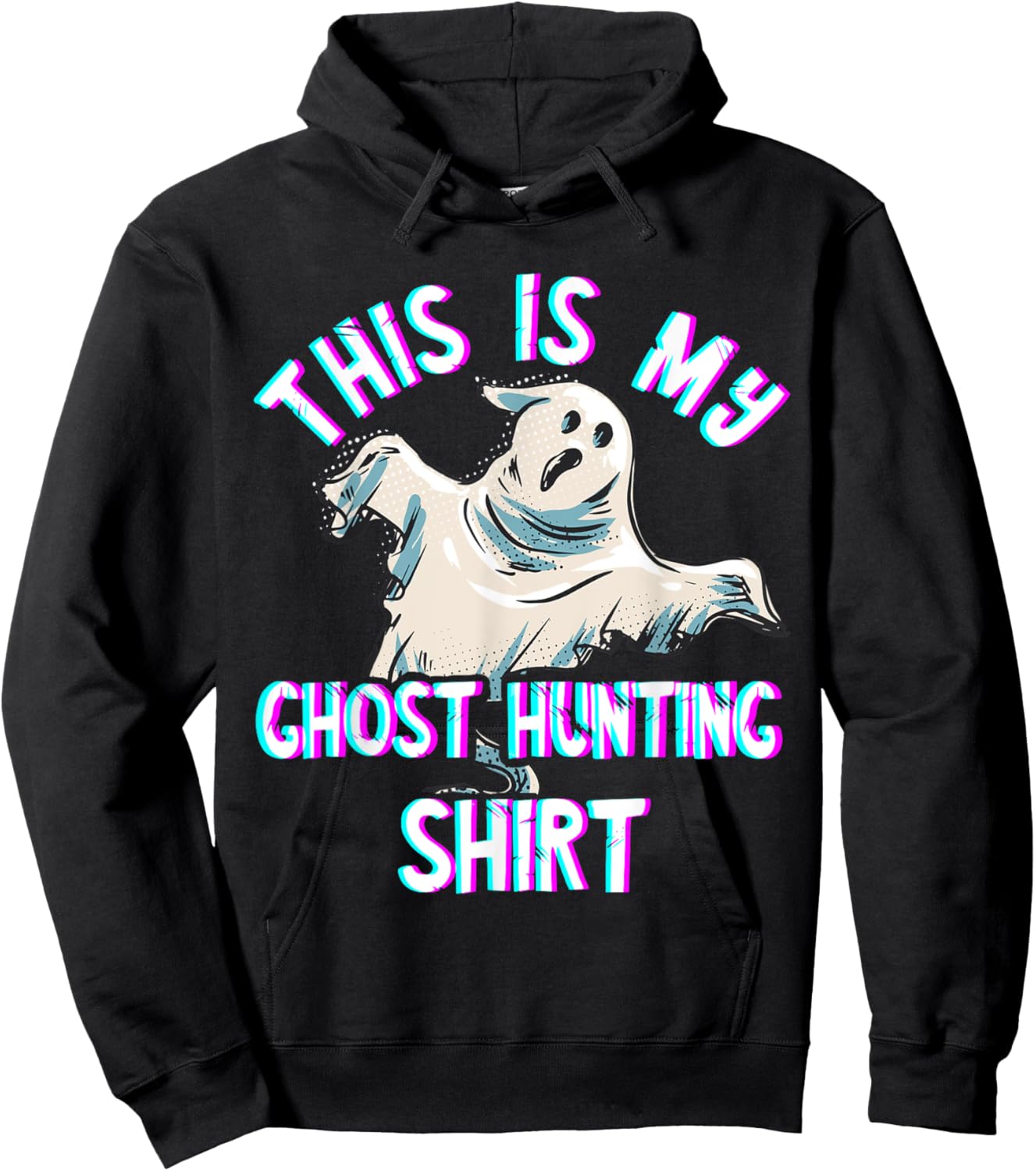 Ghost Hunting Costume Paranormal Investigator Ghost Hunter Hoodie - Hoodie | Black