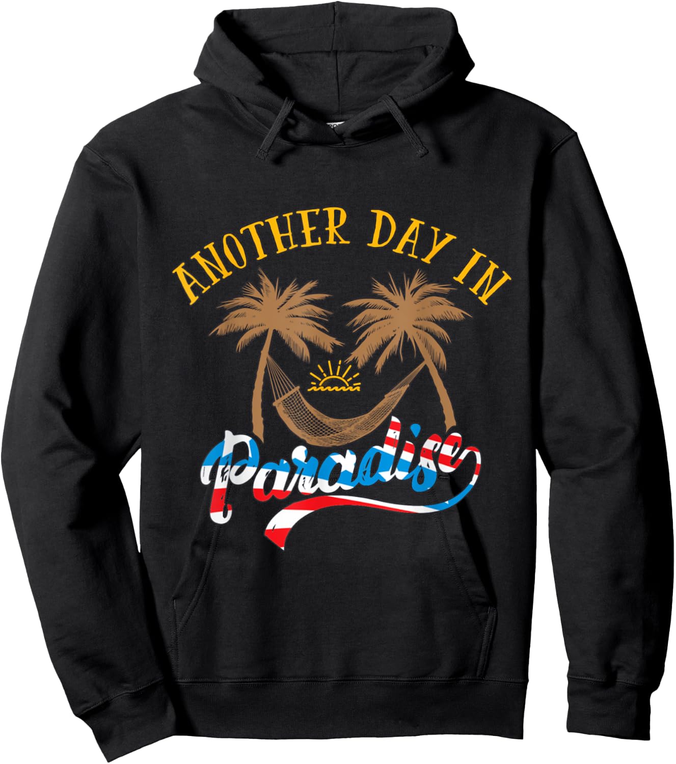 Another Day in Paradise Hoodie - Hoodie | Black