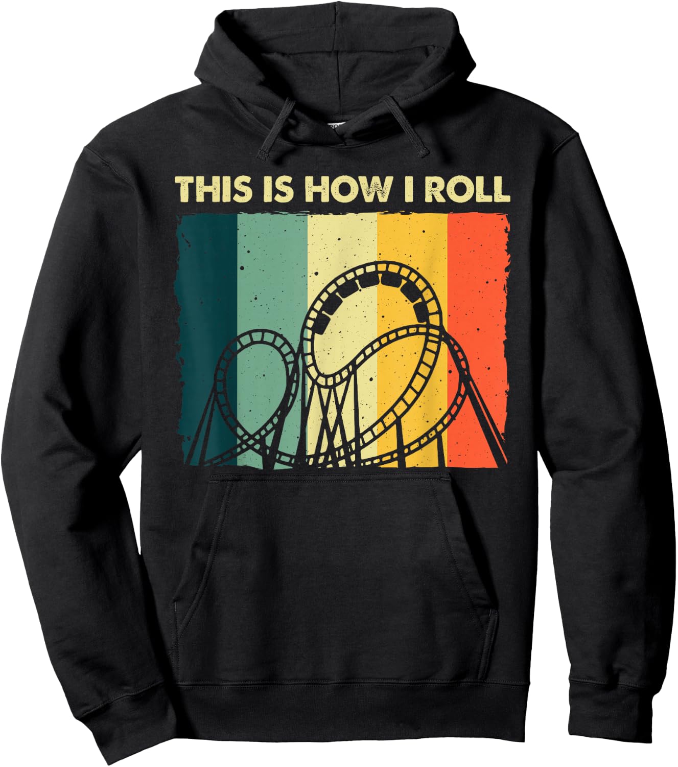 Cool Roller Coaster Women Ride Roller Coaster Lovers Hoodie - Hoodie | Black