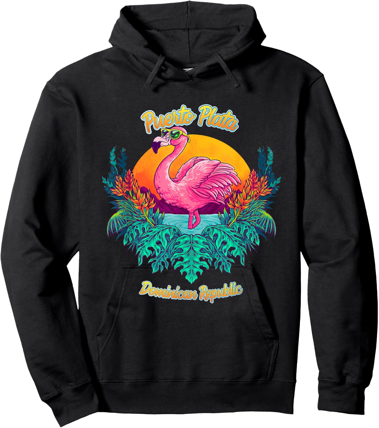 Puerto Plata Souvenir - Dominican Republic Reminder Hoodie - Hoodie | Black