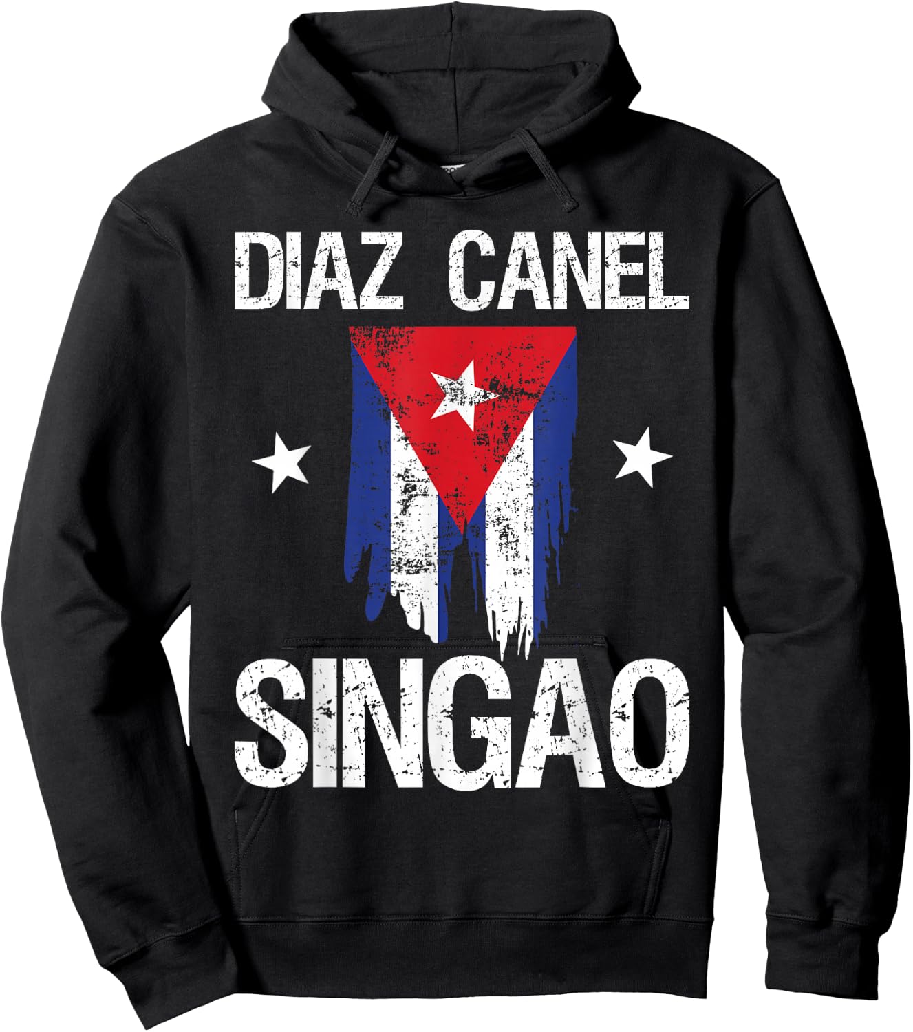 Diaz Canel Singao Cuba Hoodie - Hoodie | Black
