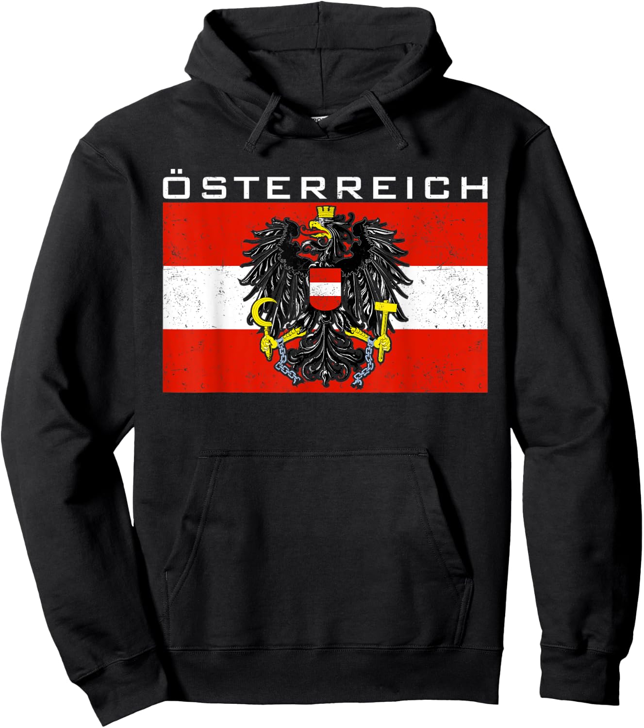 Austria Austrians Österreich Hoodie - Hoodie | Black