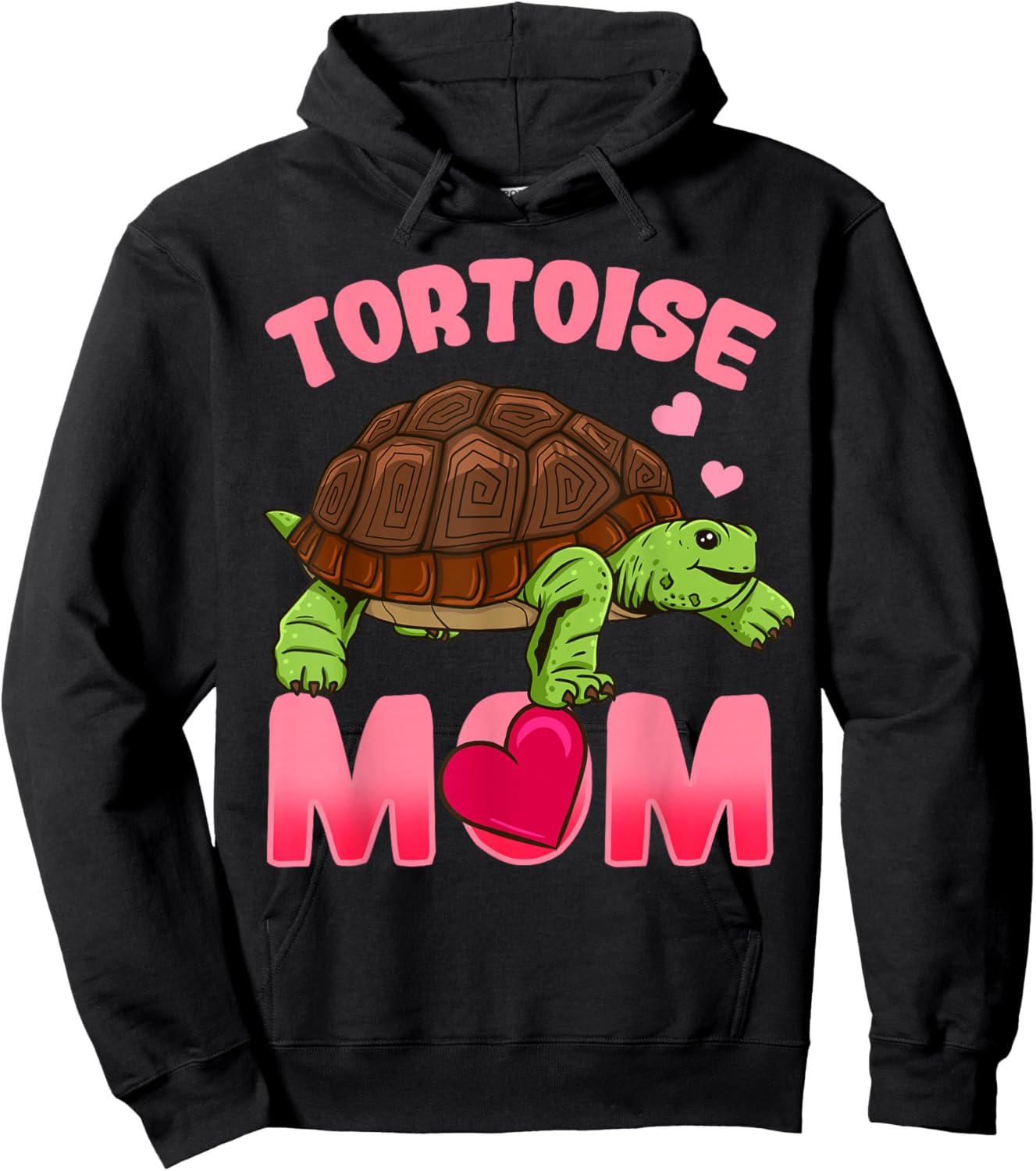 Turtle Mama Mama Hoodie - Hoodie | Black