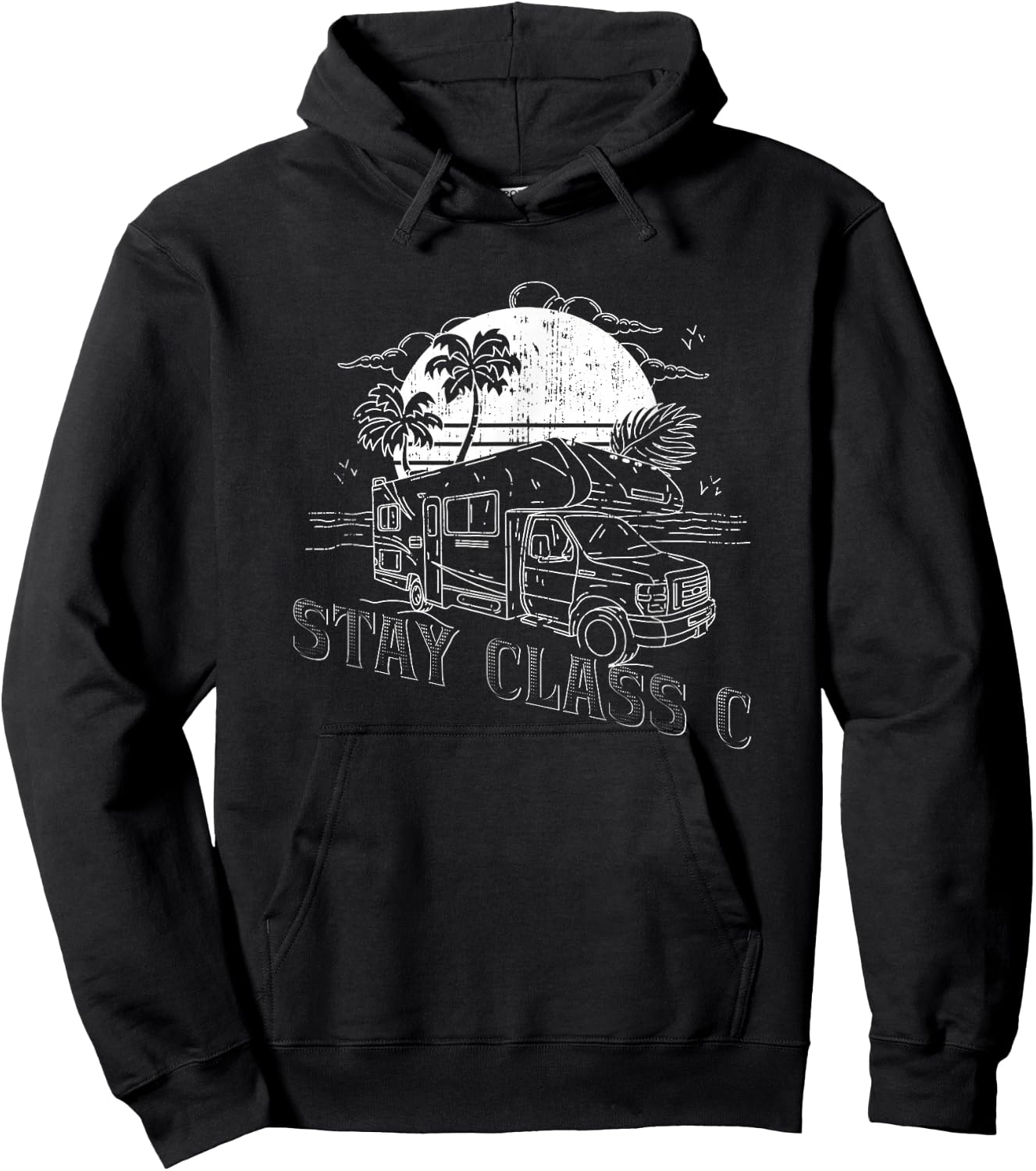 Stay Class C Camper Hoodie - Hoodie | Black