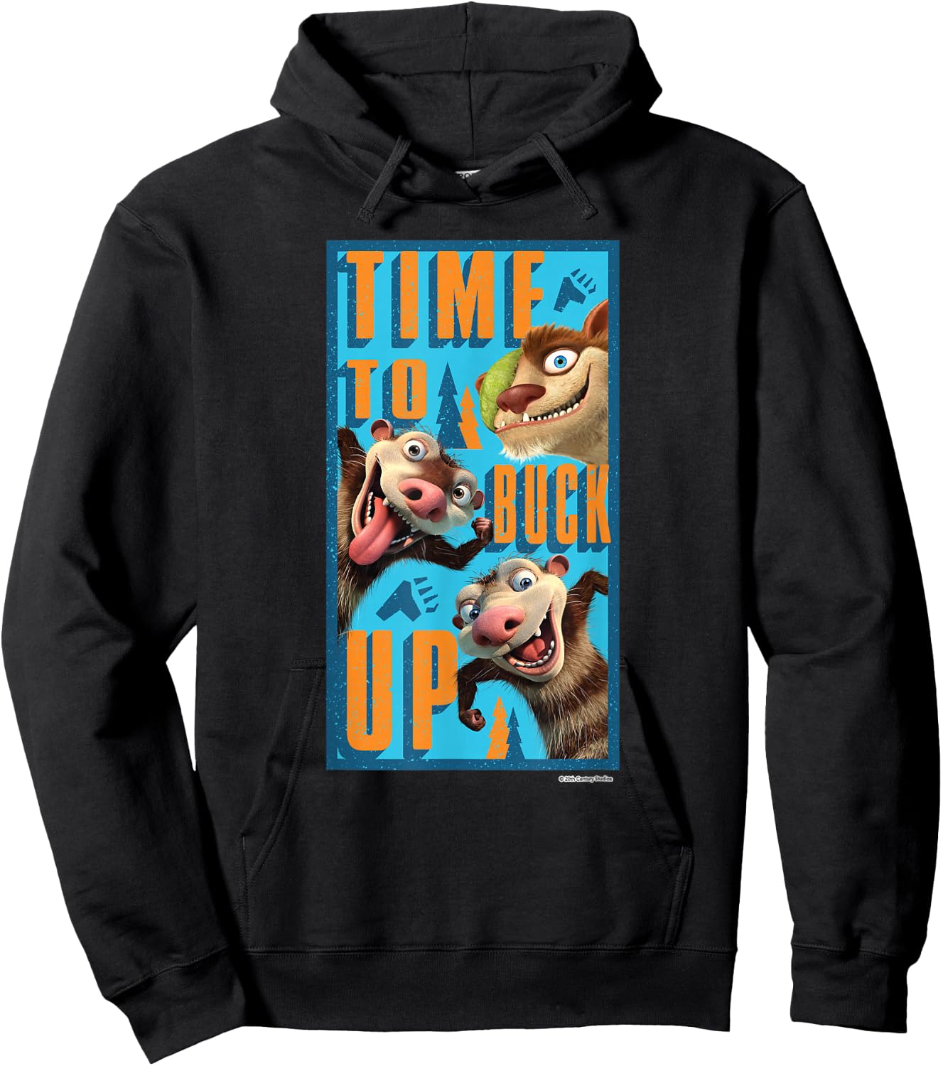 The Ice Age Adventures of Buck Wild Time to Buck Up Hoodie - Hoodie | Black