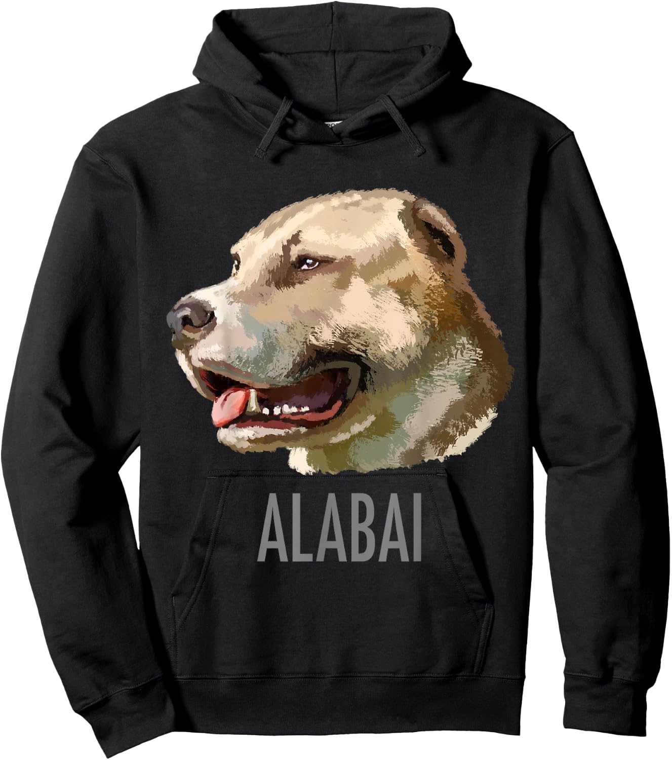Alabai Dog shirt Hoodie - Hoodie | Black