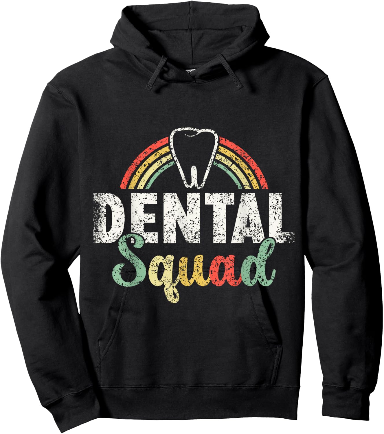 Dentist Squad Women's Tooth Job Teeth Dental Assistant Hoodie - Hoodie | Black
