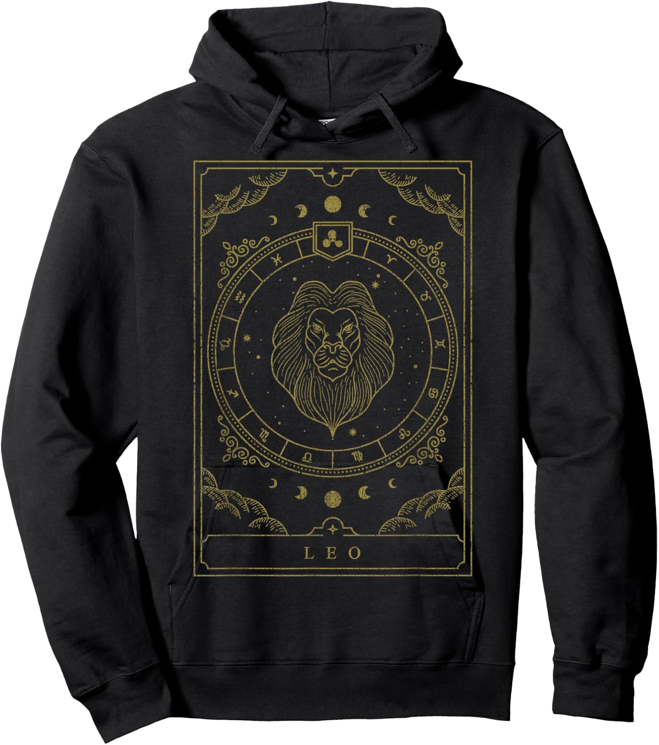 Lion Birthday Zodiac Sign Lion Hoodie - Hoodie | Black