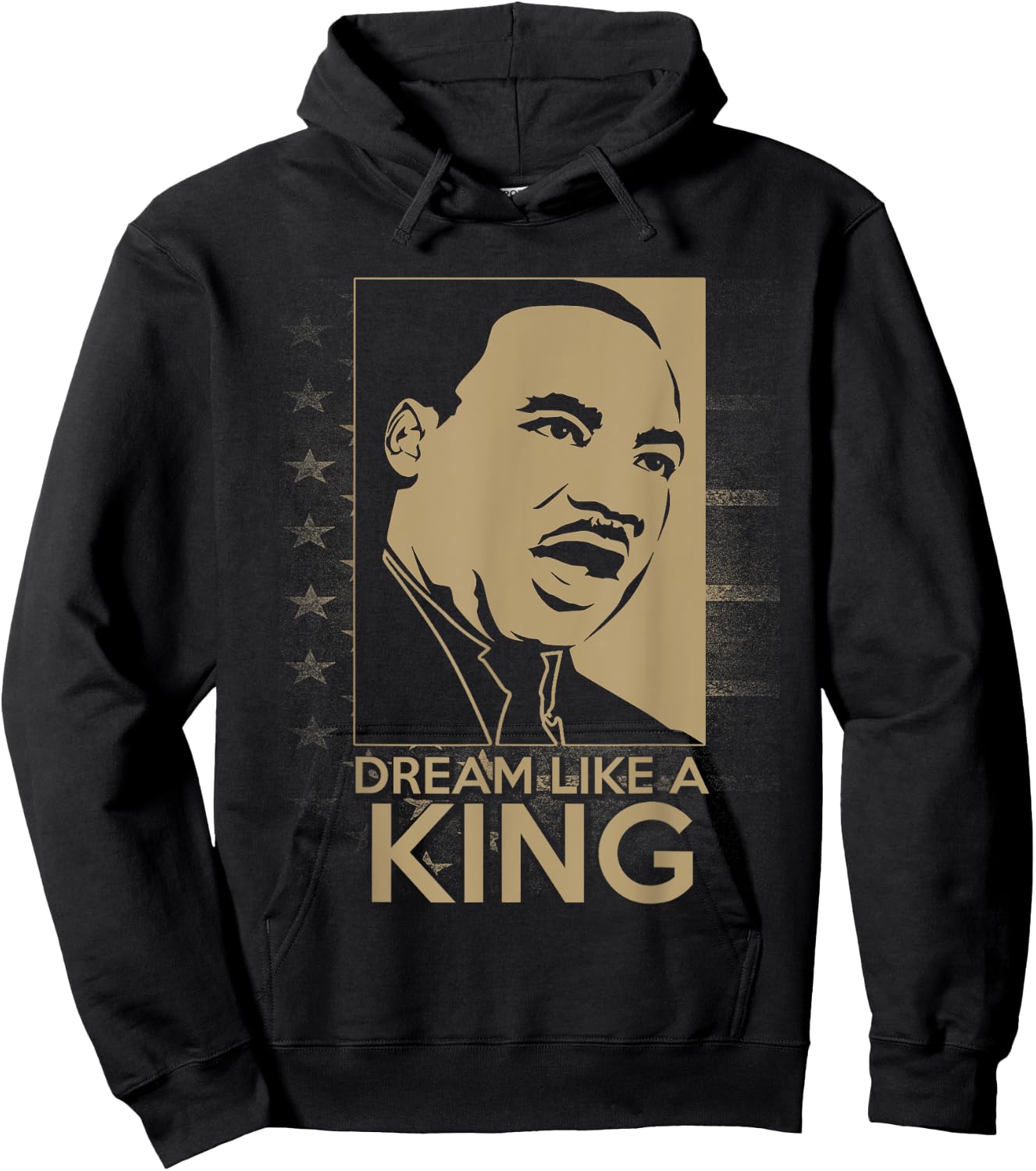 Dream Like A King, Dream Like Martin Black History Pride Hoodie - Hoodie | Black