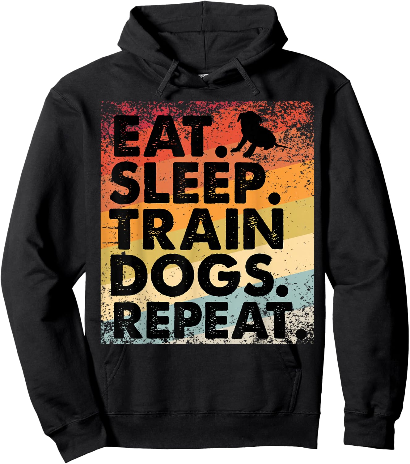 Dog Commands Obedience Training apparel Funny Dog Trainer Hoodie - Hoodie | Black