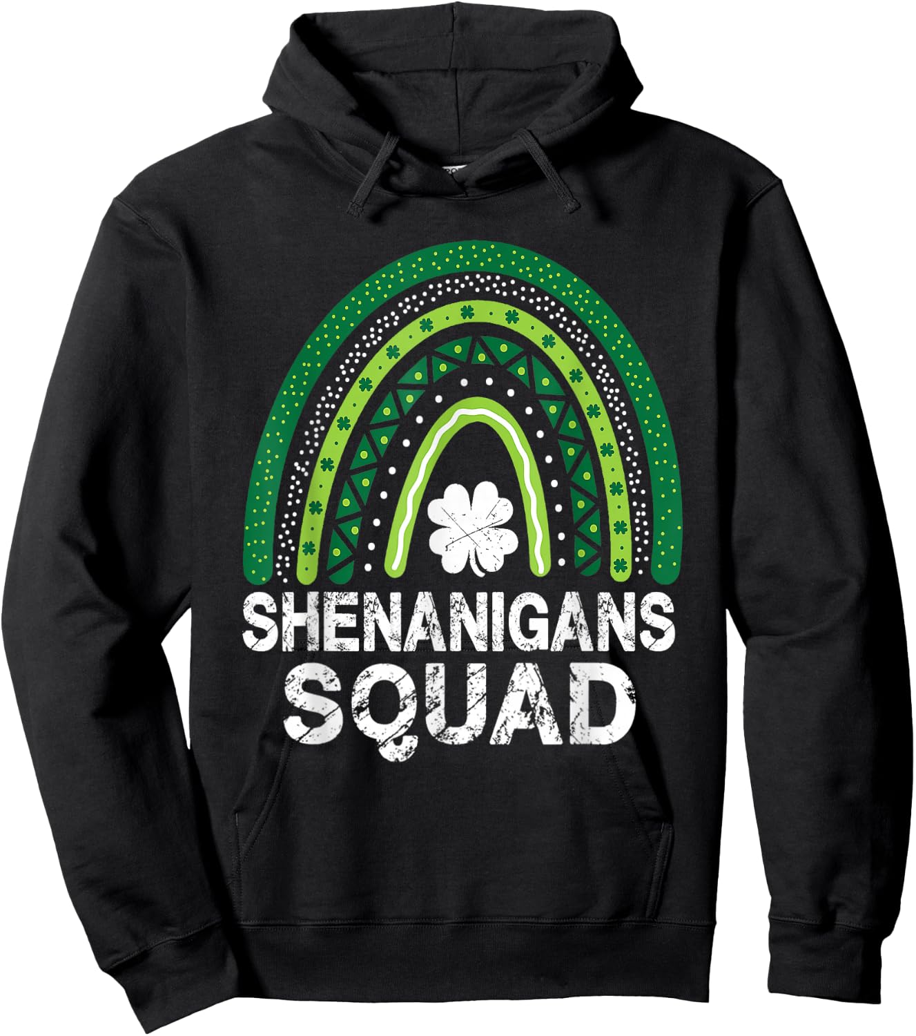 Shenanigans Squad St Patrick's Day Men Women Kids Hoodie - Hoodie | Black