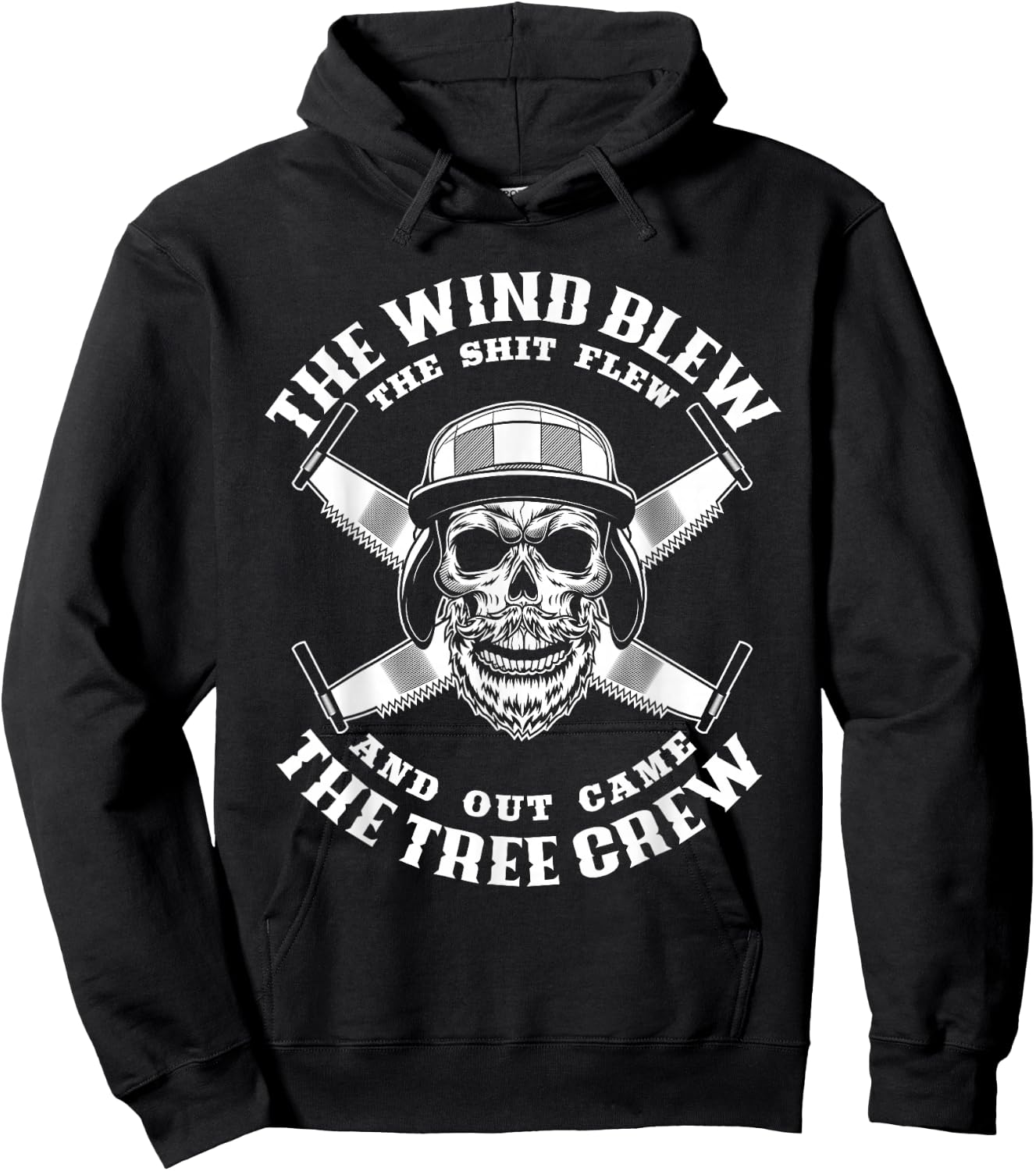 Funny Lumberjack Tree Climber Arborist Hoodie - Hoodie | Black
