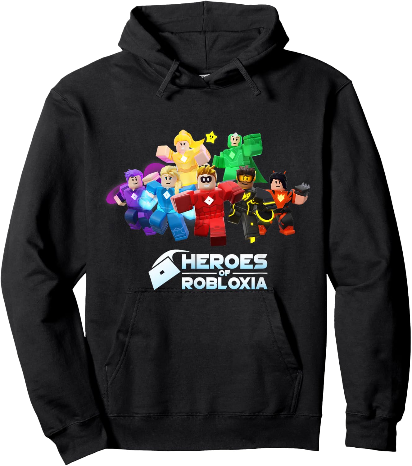 Heroes of Robloxia Hoodie - Hoodie | Black