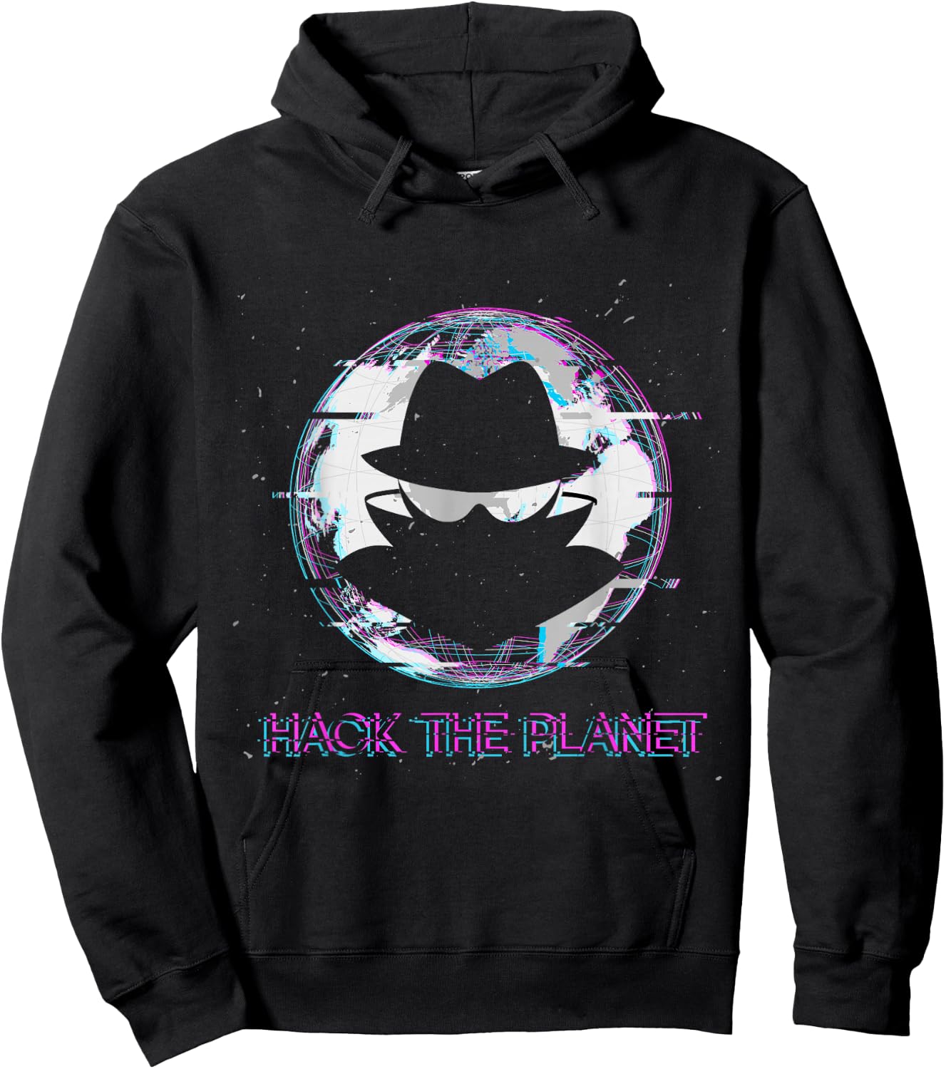 Hack the Planet Hoodie - Hoodie | Black