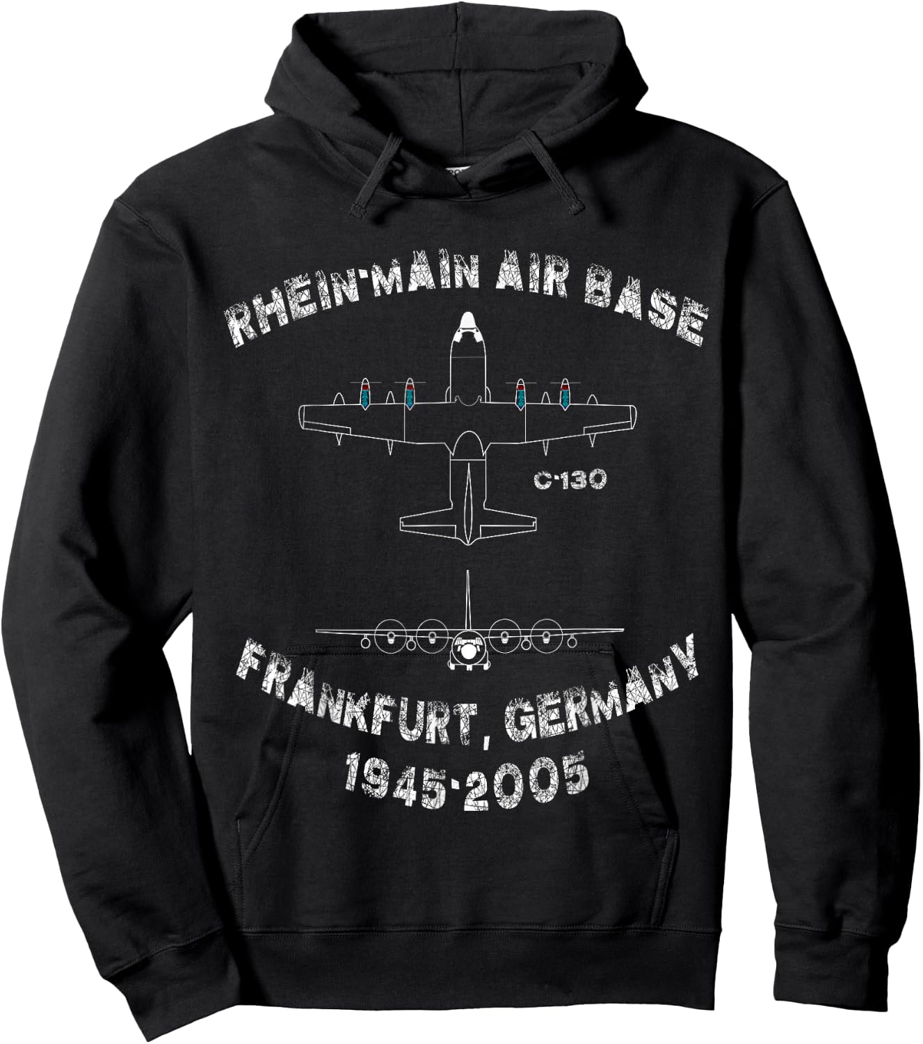 Rhein Main Air Base Hoodie - Hoodie | Black