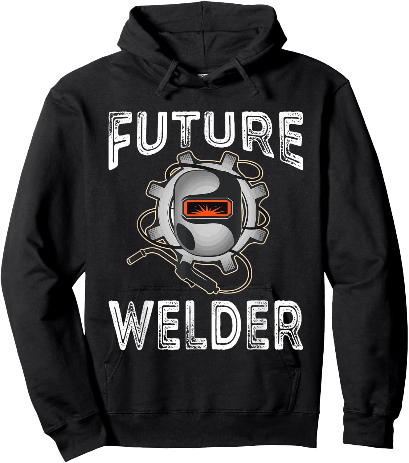 Vintage Future Welder Funny Welder Tools Lover Family Hoodie - Hoodie | Black