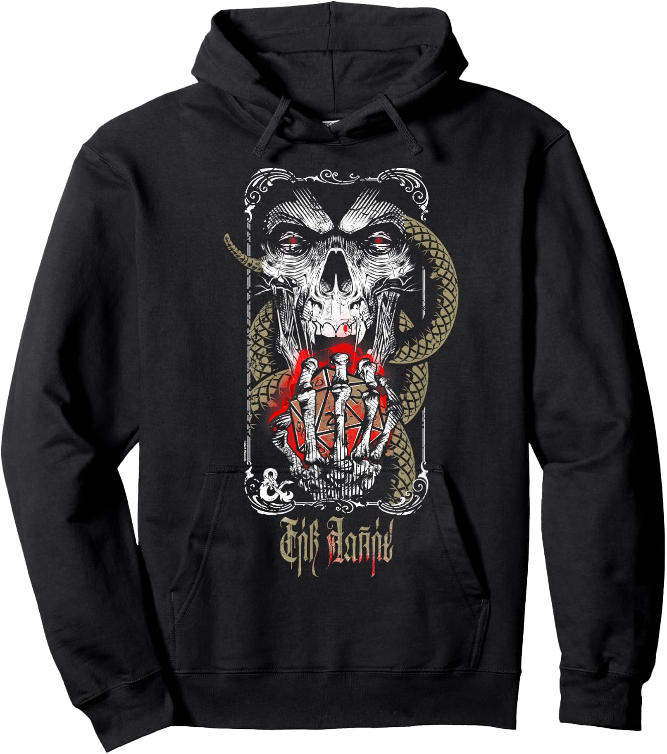 Dungeons & Dragons Lich for Chaos Design Hoodie - Hoodie | Black