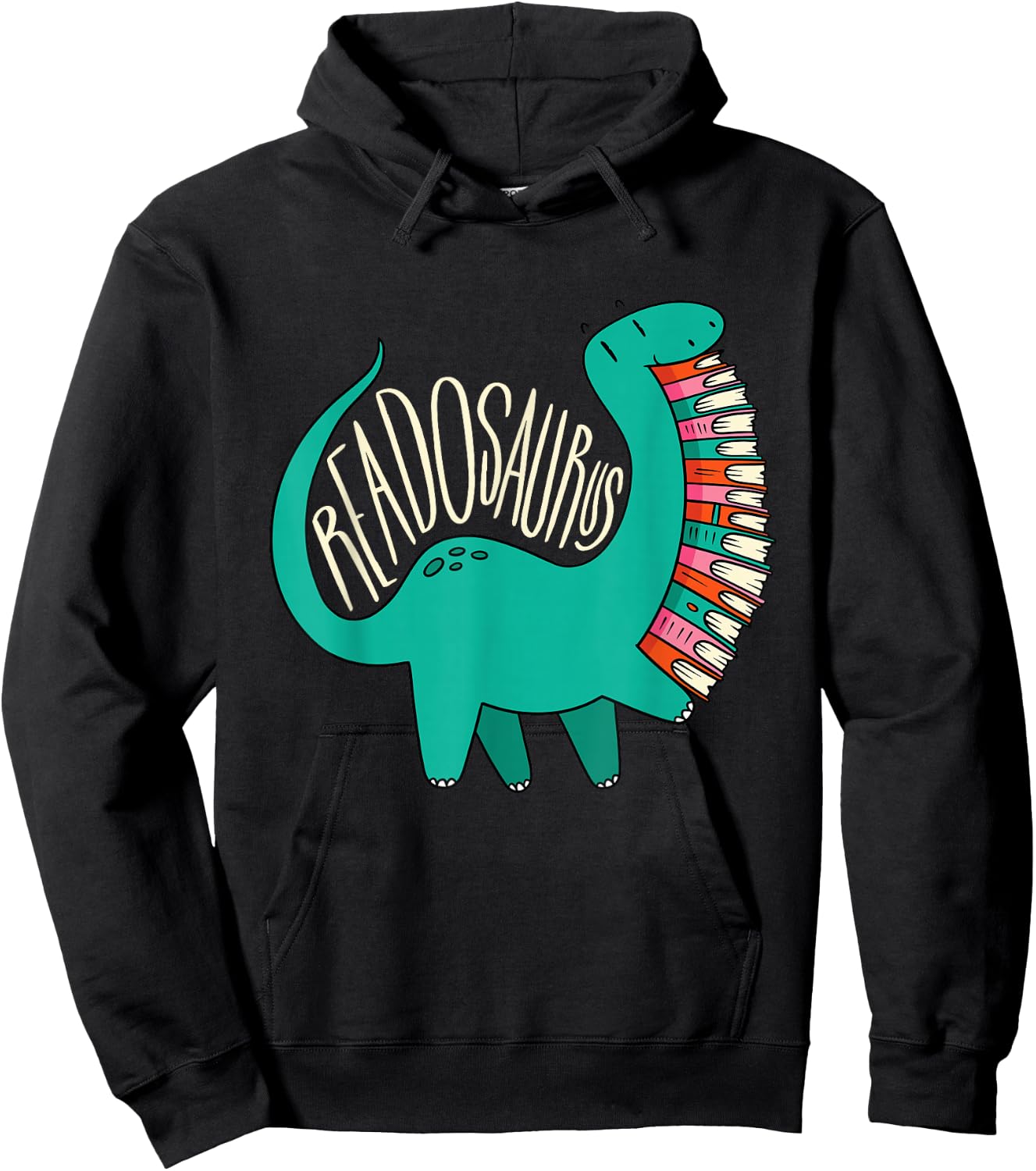 Dinosaur Readosaurus, Books Hoodie - Hoodie | Black