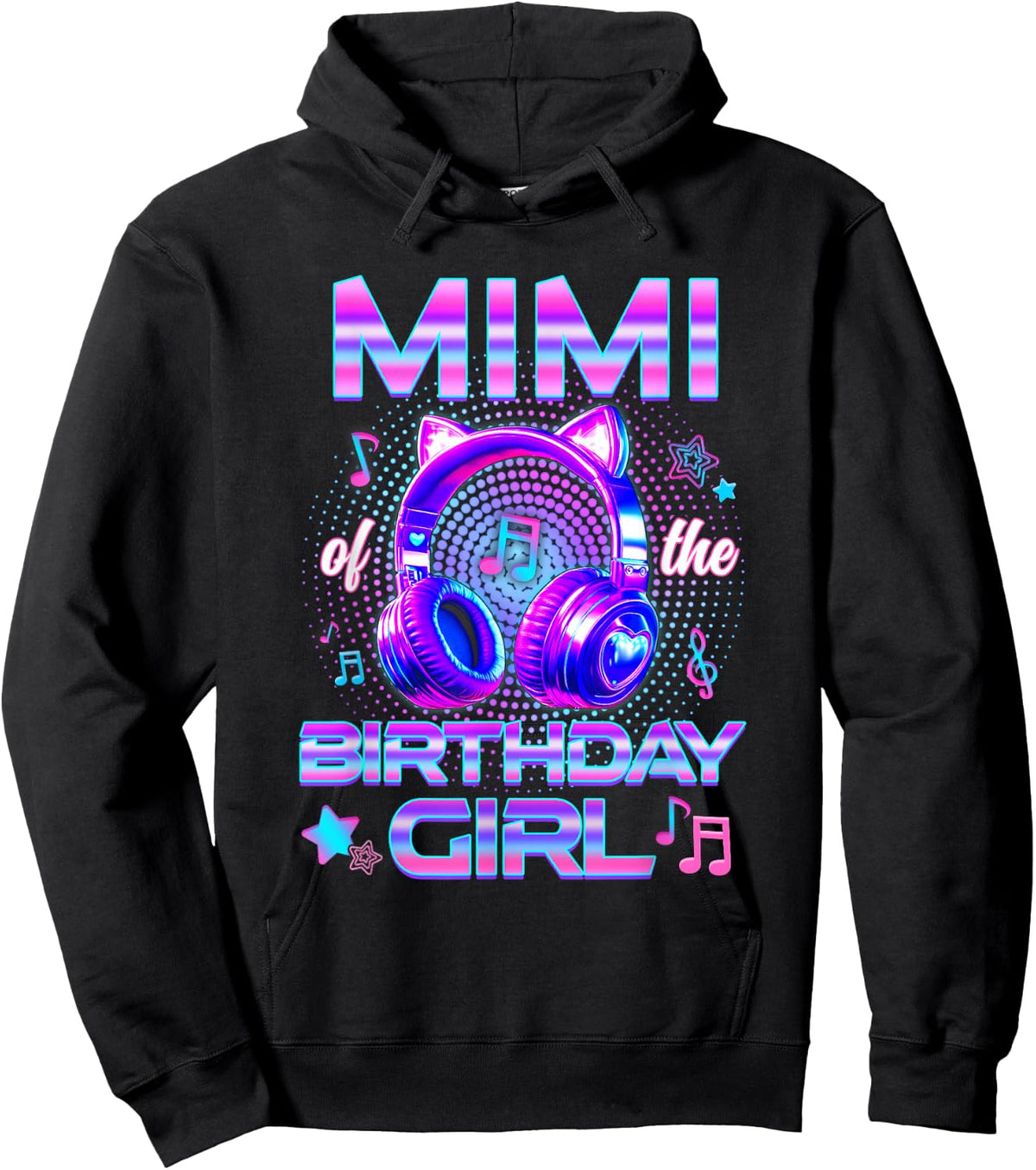 Mimi of The Birthday Girl K-Pop Korean Family Birthday Hoodie - Hoodie | Black