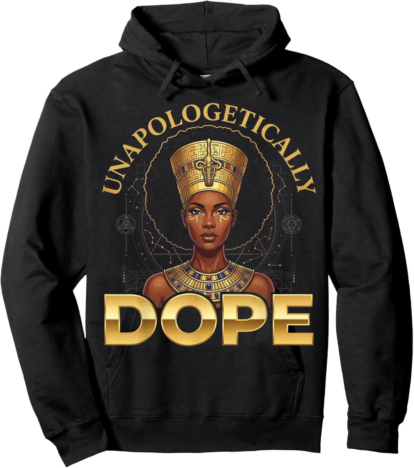 Black Women Unapologetically Dope Juneteenth Black History Hoodie - Hoodie | Black