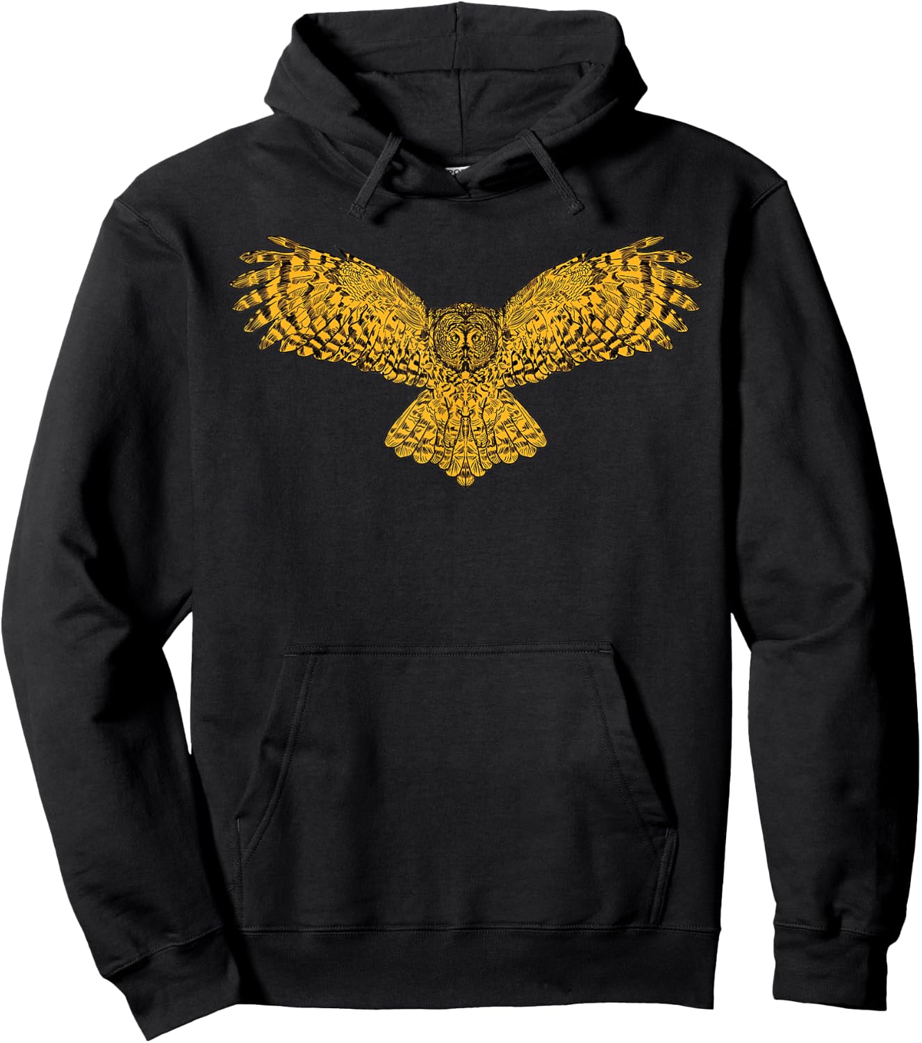 Cute Night Owl Bird Lover Gift Men Women Kids Mom Dad Teens Hoodie - Hoodie | Black
