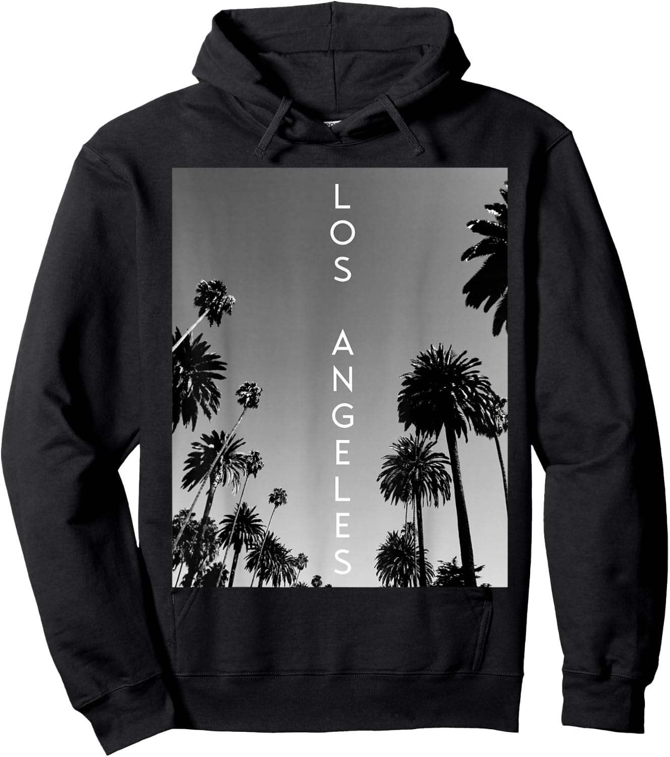 LA T Shirt Los Angeles Love Souvenir Gift Men Women Kids Hoodie - Hoodie | Black