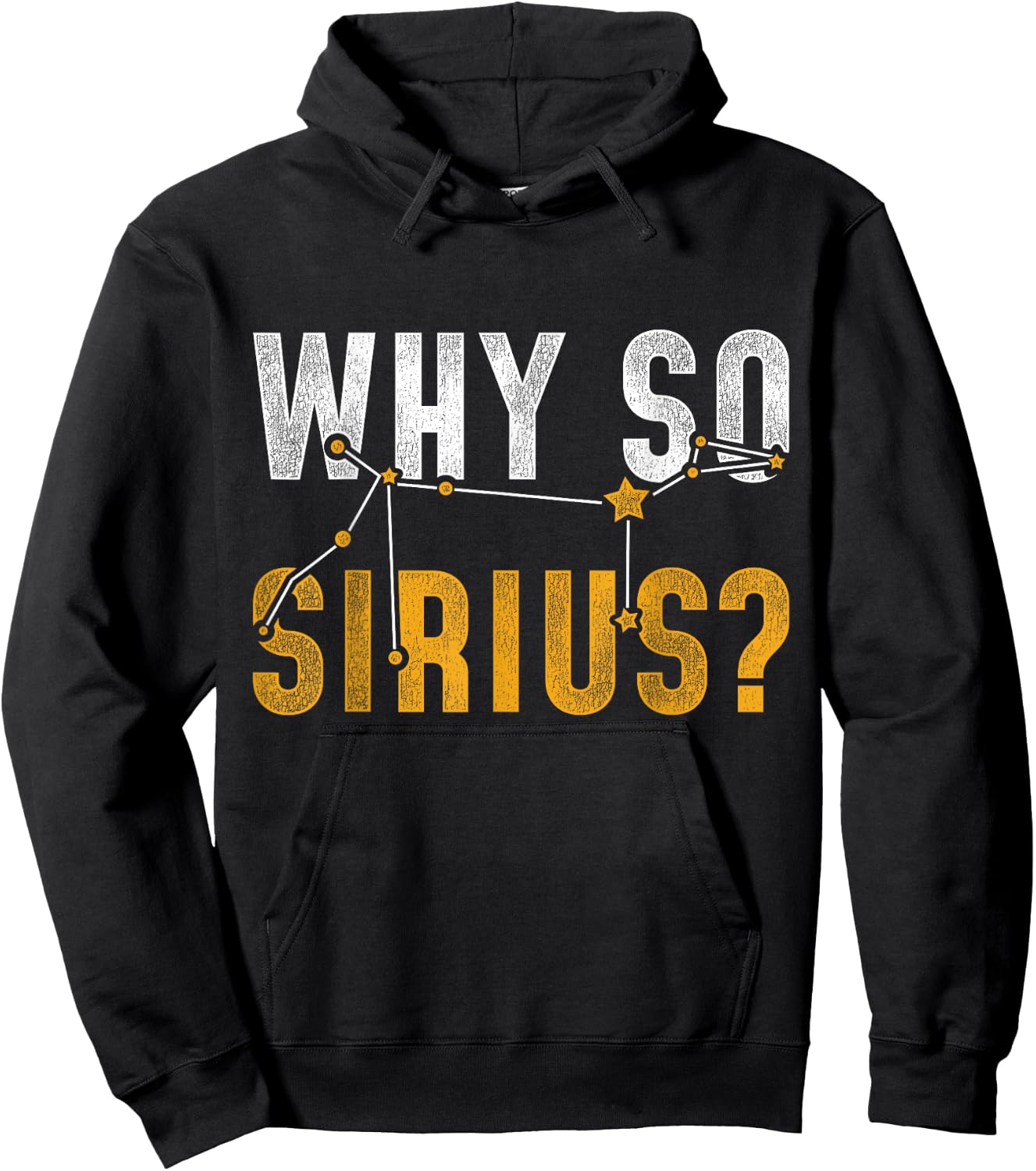 Why So Sirius Astronomy Hoodie - Hoodie | Black