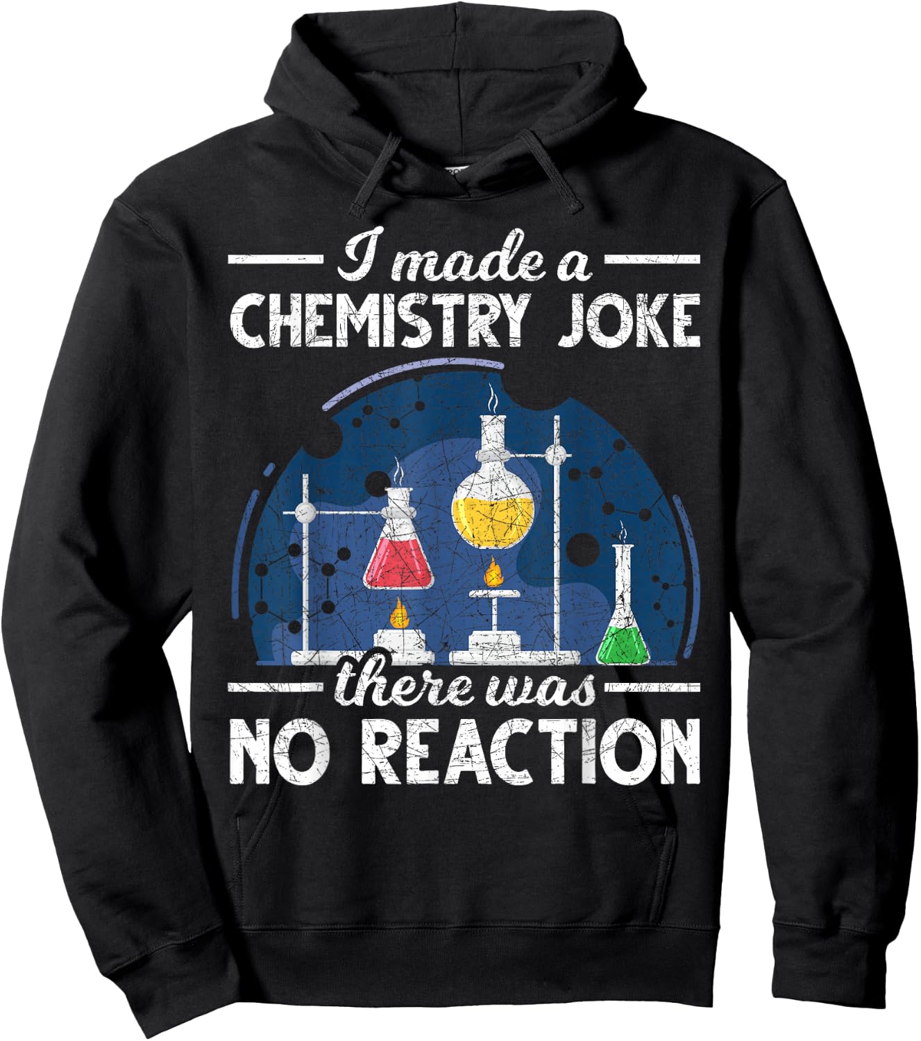 Women's Gift Molecules Periodic Table Chemistry Hoodie - Hoodie | Black