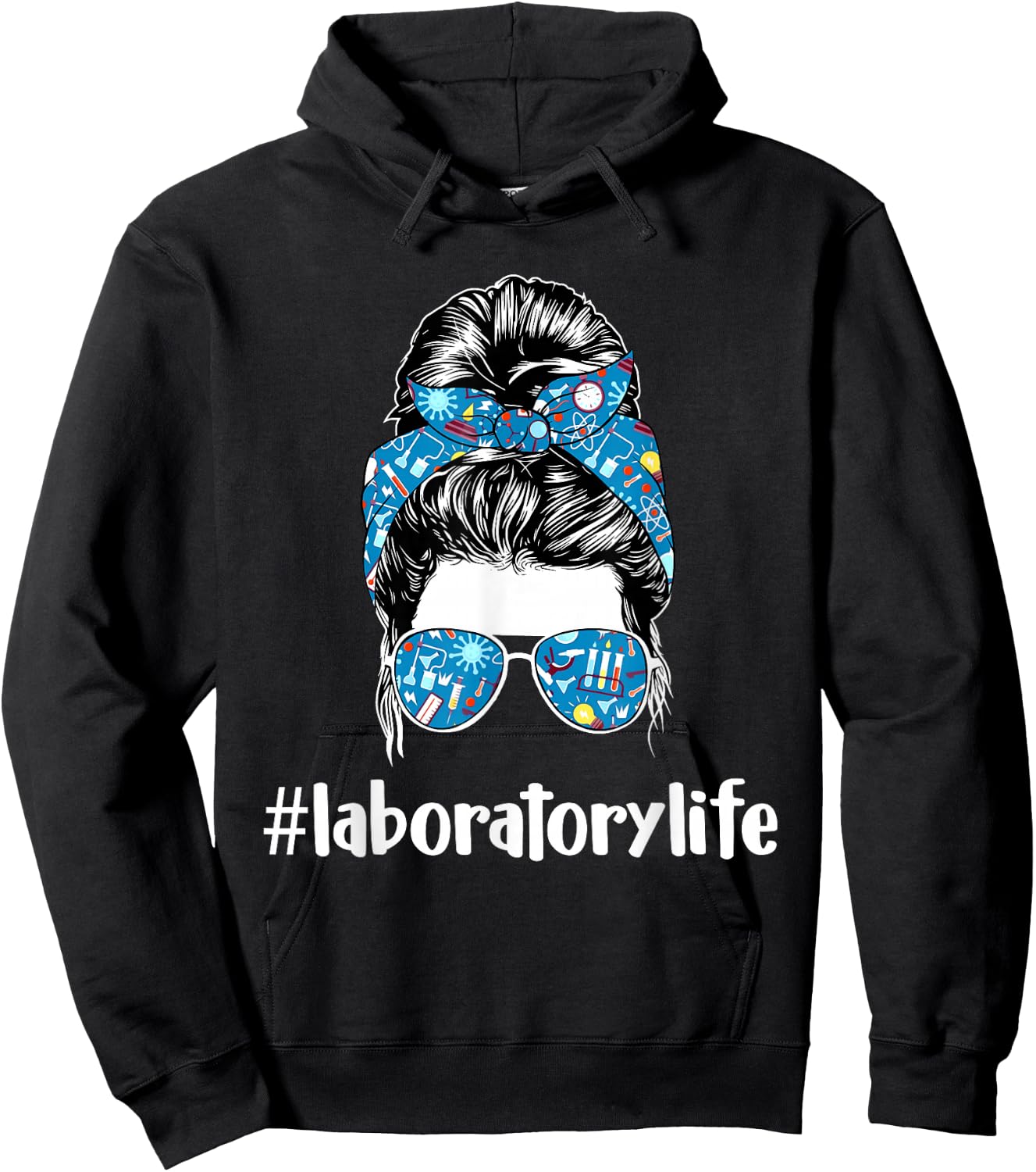 Laboratory Life - Medical Technologist Laboratory Technician Hoodie - Hoodie | Black