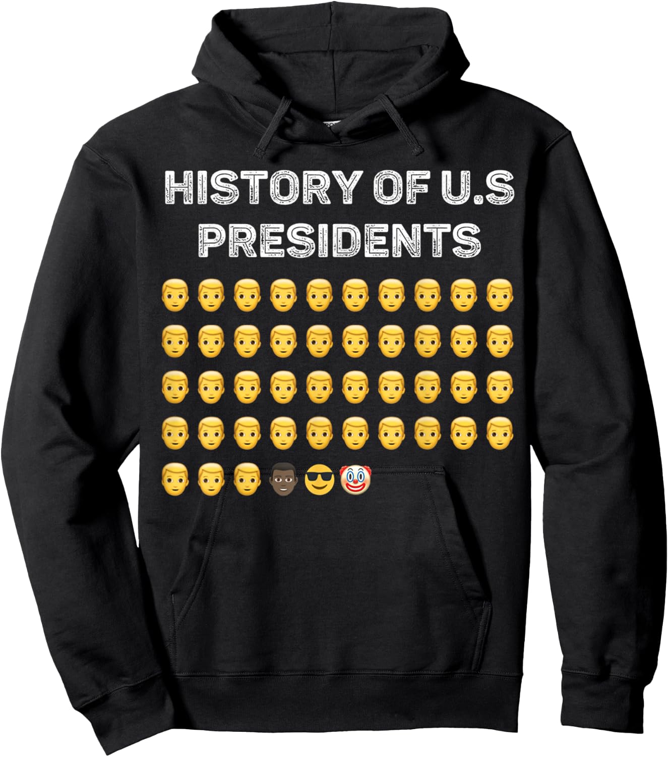 History Of USA Presidents American Patriotic Country Women Men Hoodie - Hoodie | Black